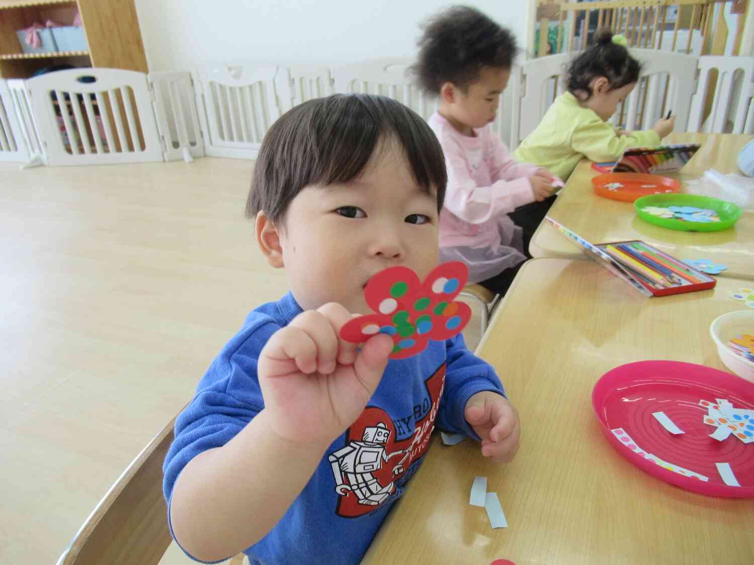 お花をつくったよ