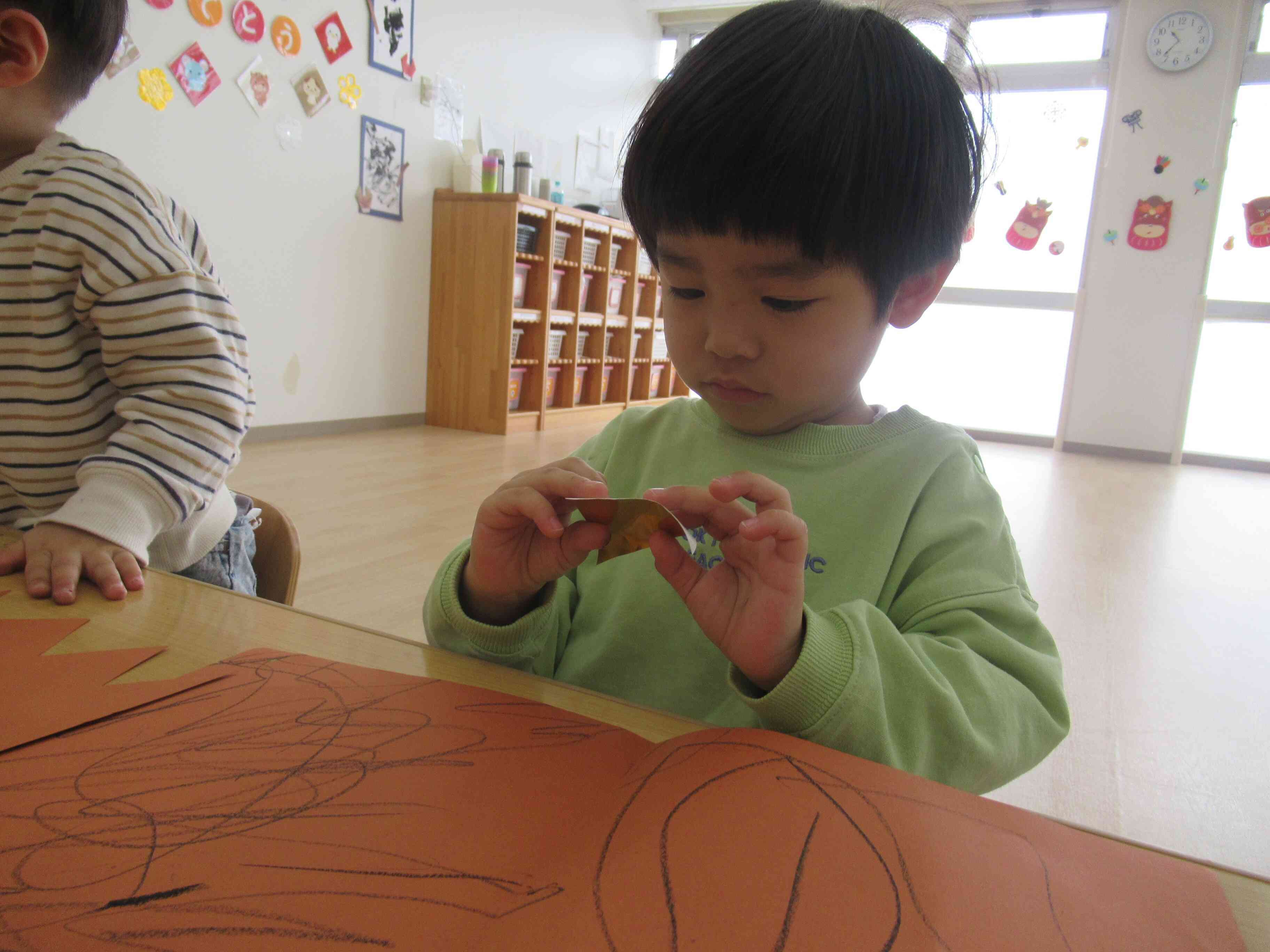 シールぺったん