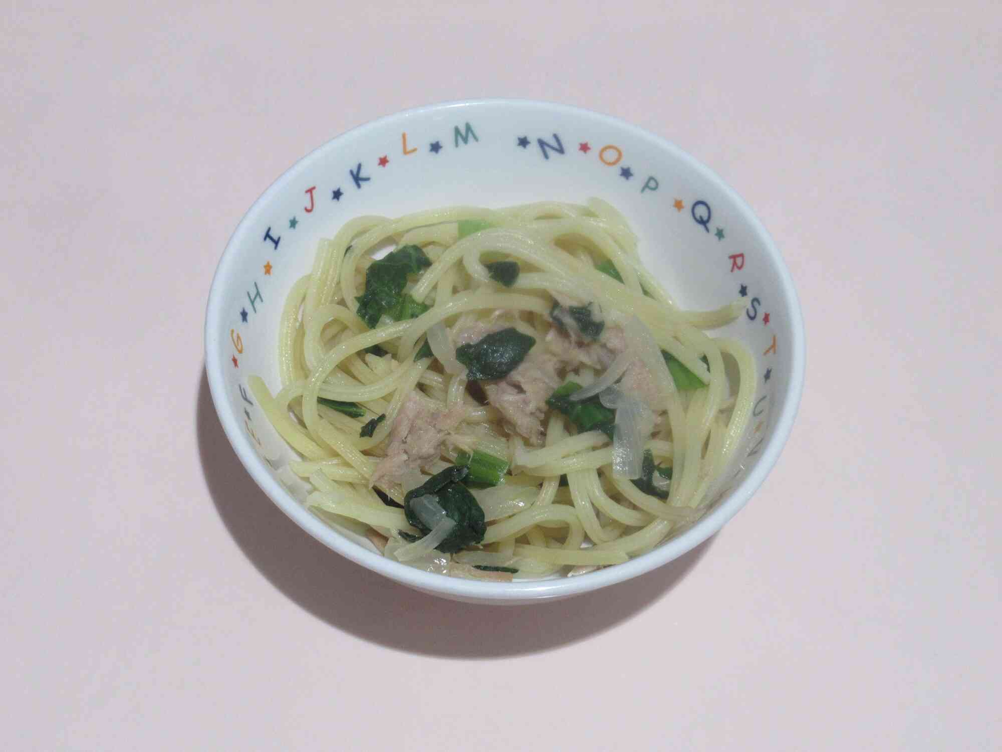 1月のおすすめレシピ【和風ツナスパゲティ】