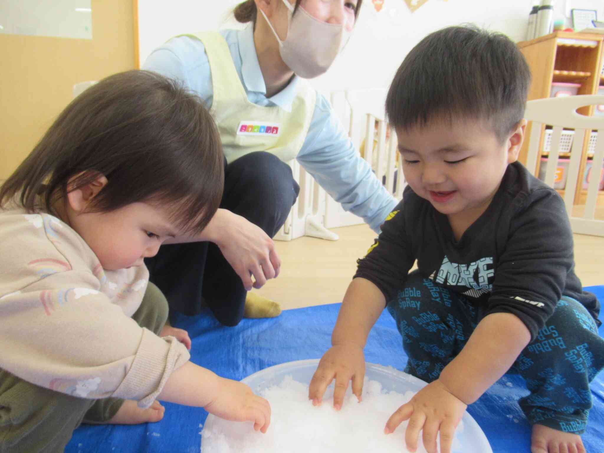 大好きな雪遊び