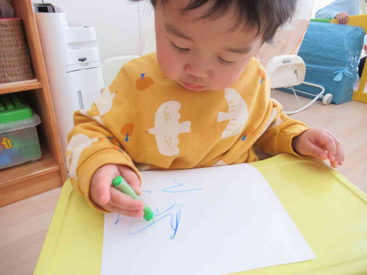 はじき絵楽しいな