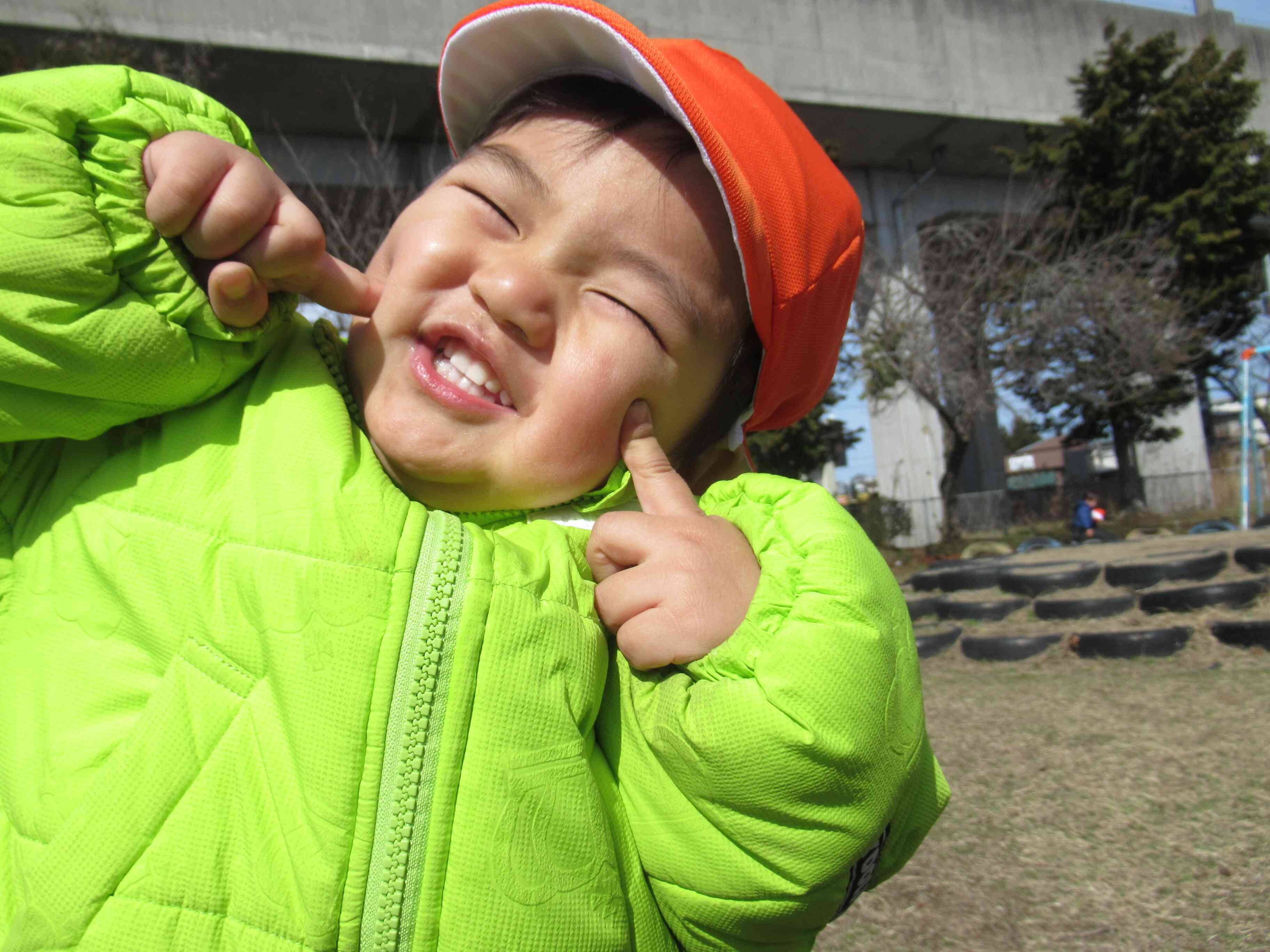 公園遊びの様子（あひる組）