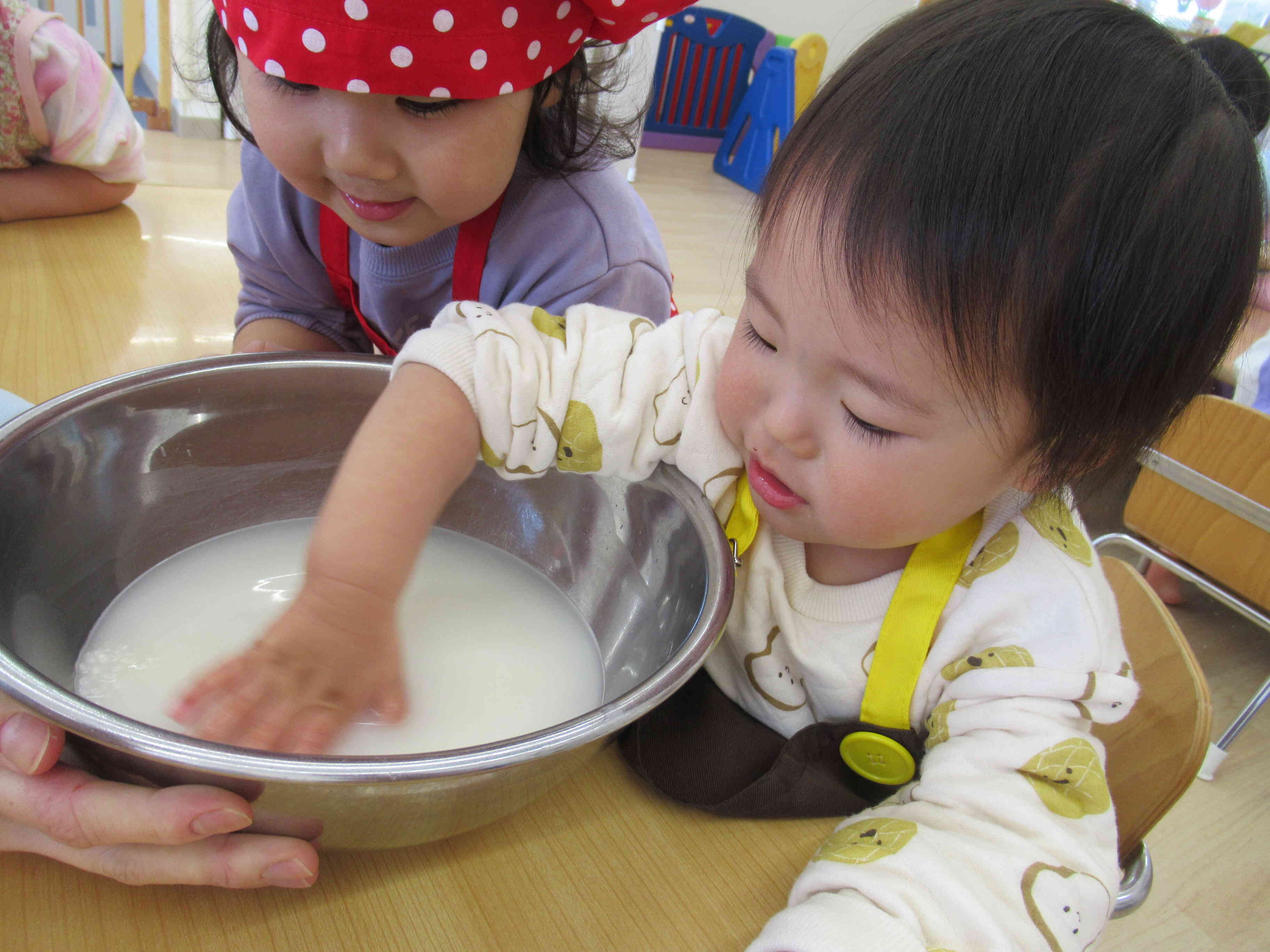 お米について学びました