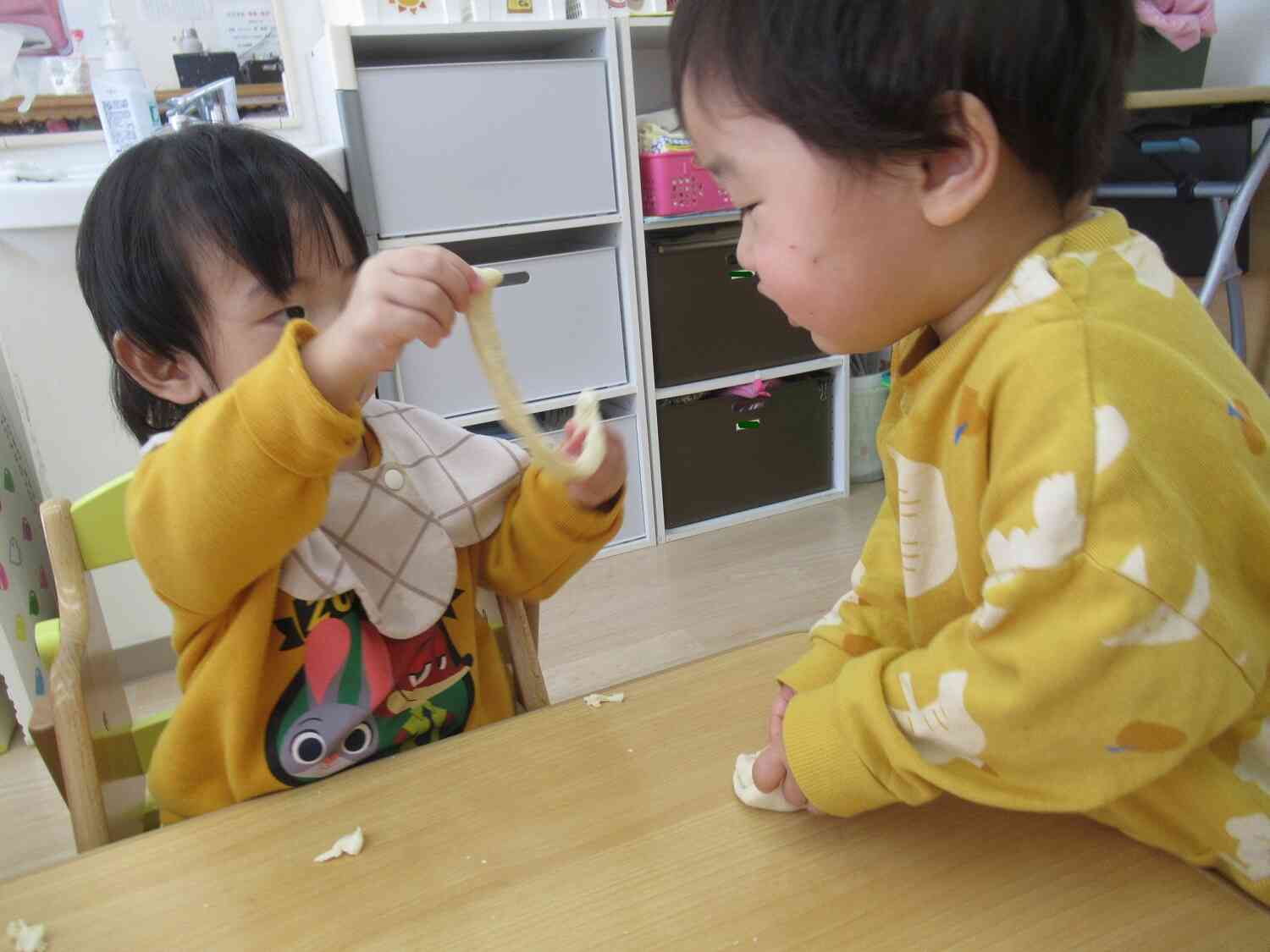 みせあいっこしよ