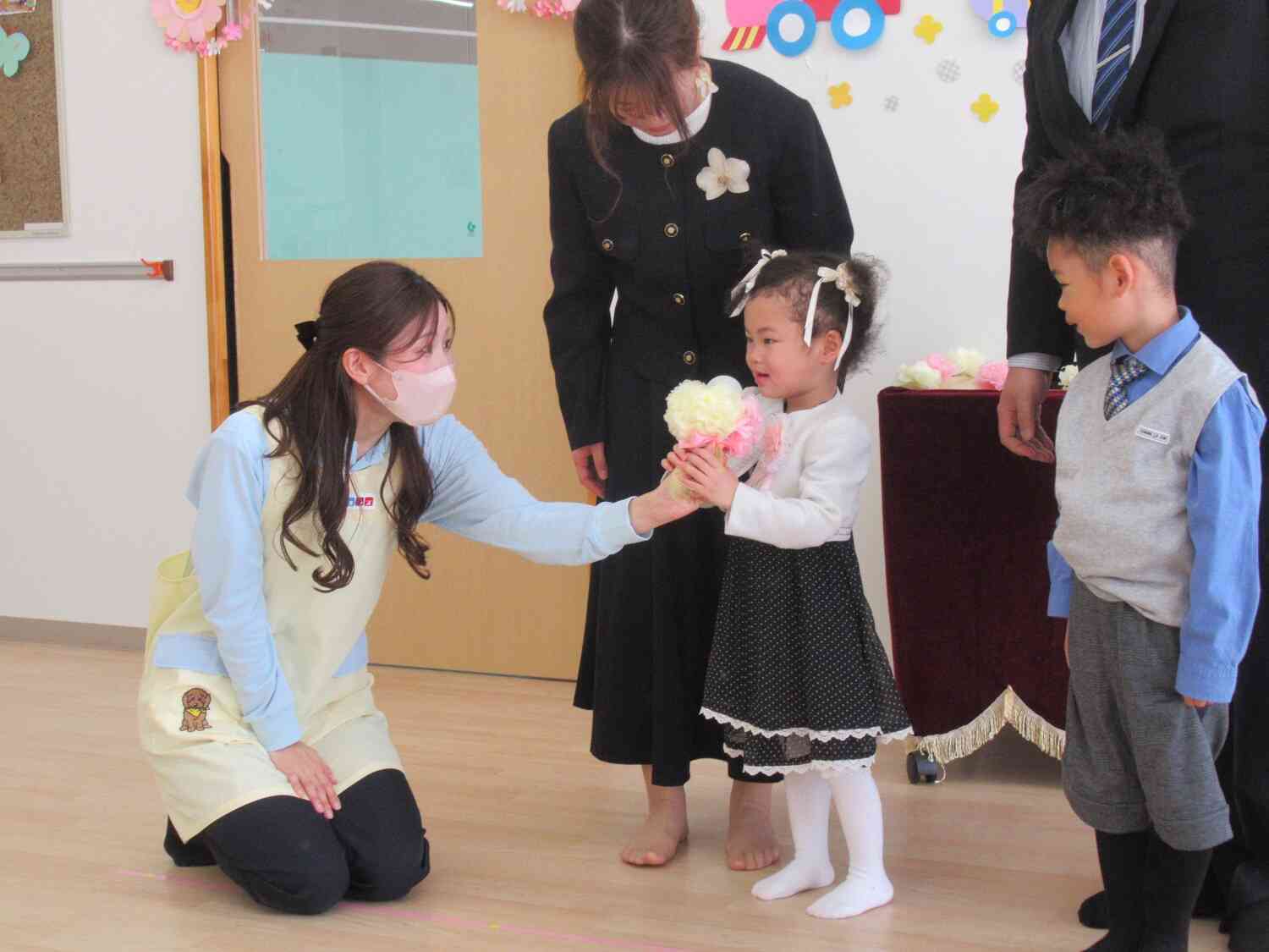 インタビューもしました