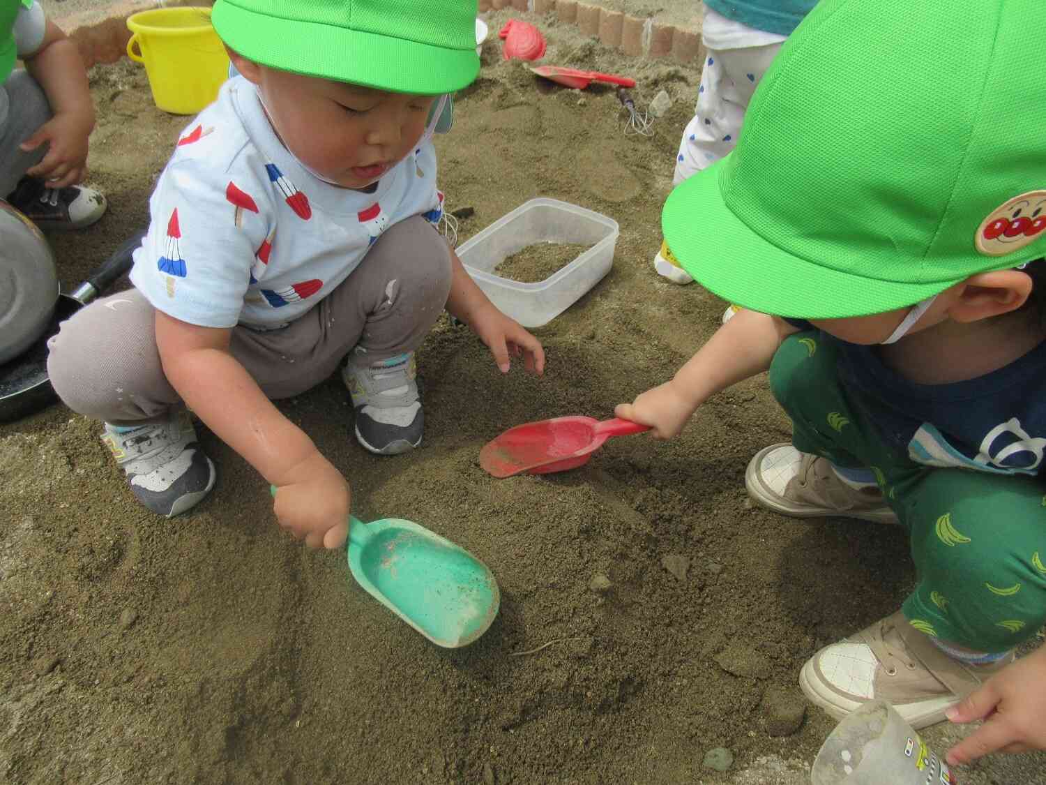 砂山つくるよ