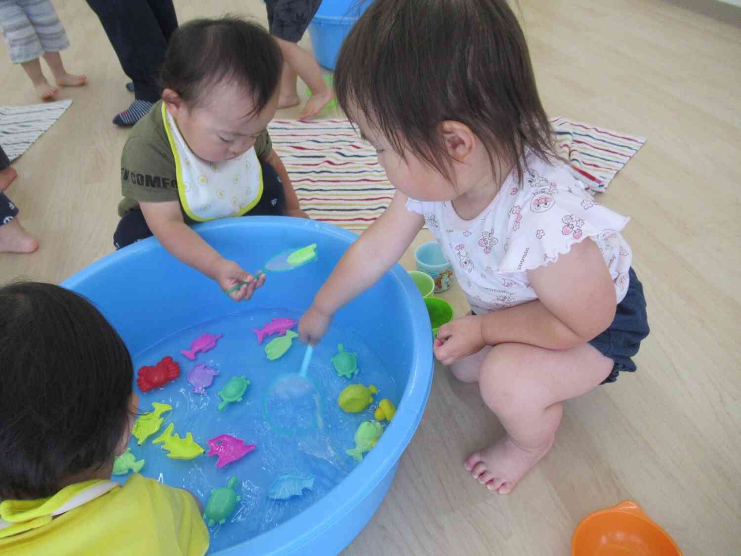 「おさかなとれたよ」