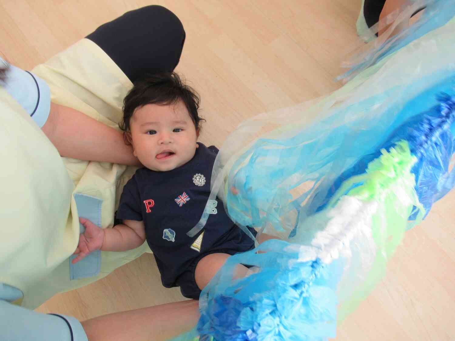 しゃらしゃら～気持ち良いな