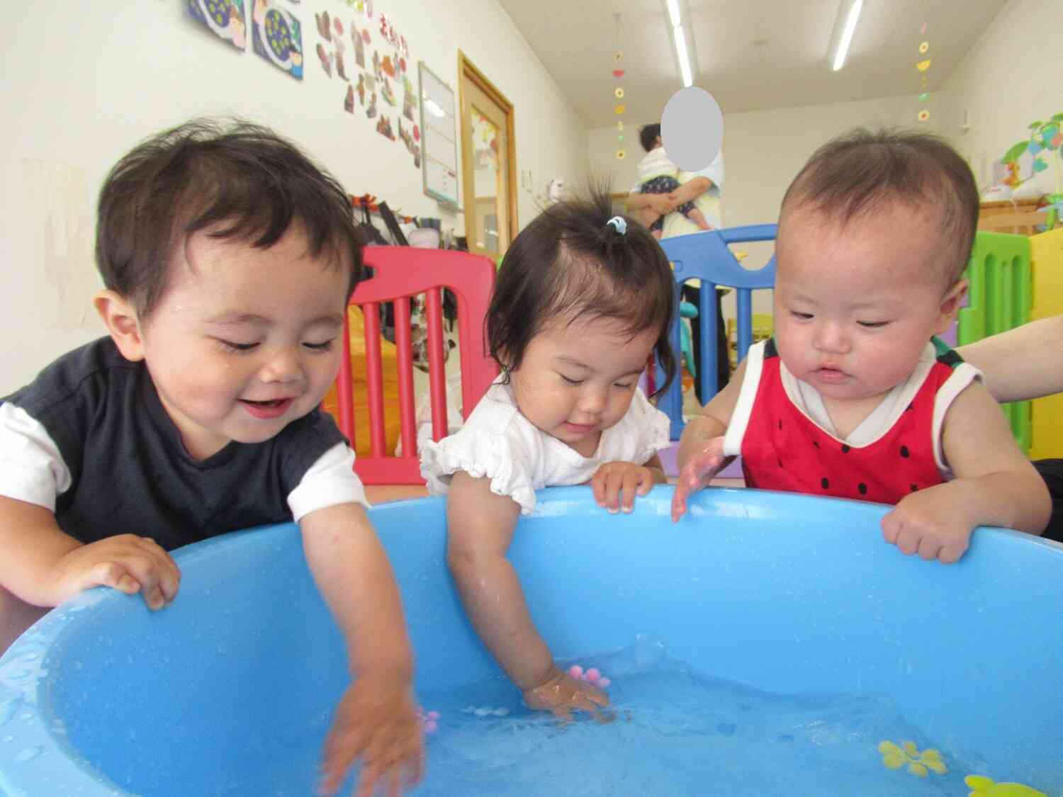 これからいっぱい水遊びしようね