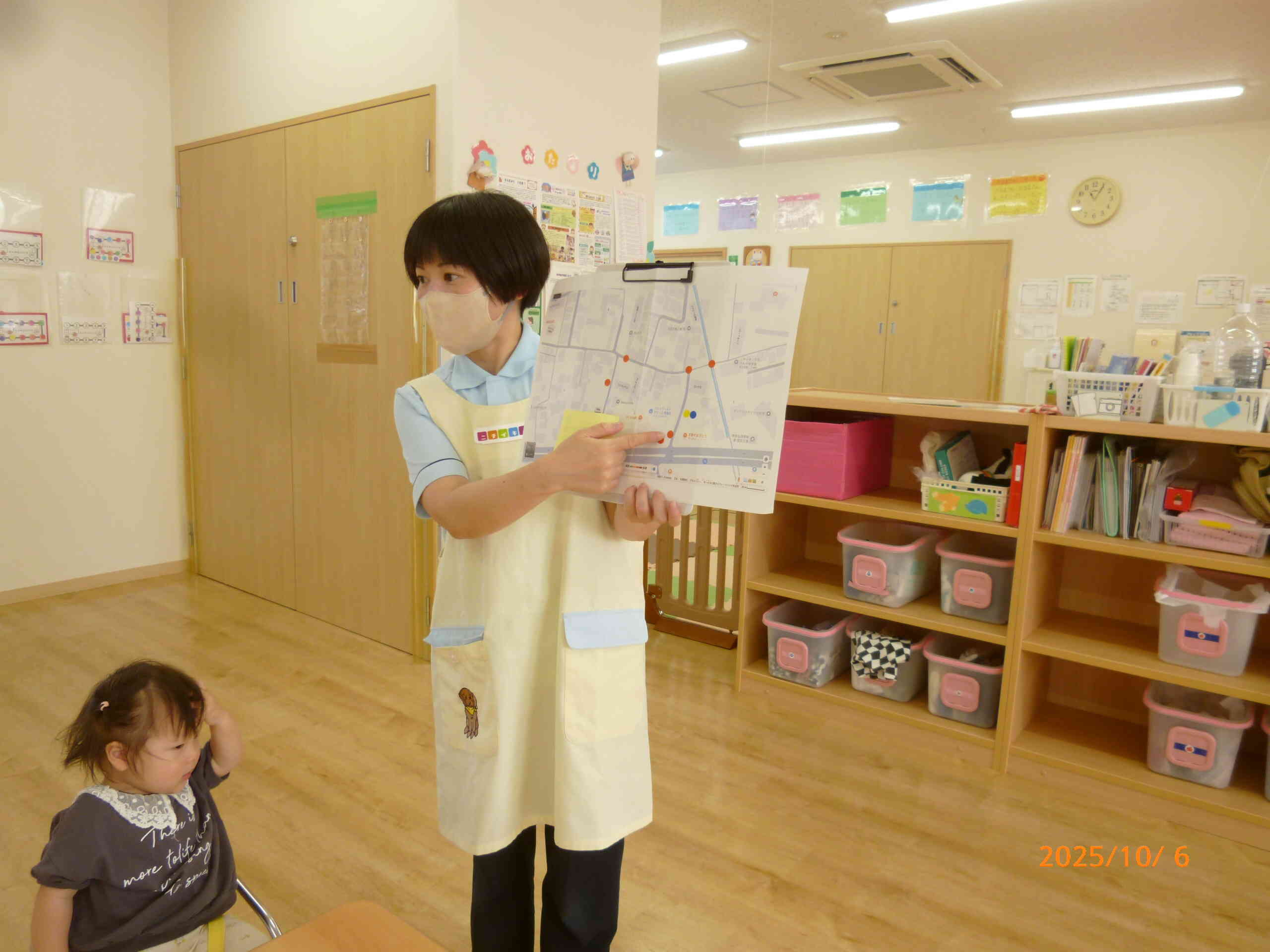 みんなで見つけた「危ない」「安全」「役立つ」場所が一目でわかる防災マップができました！みんなありがとう！“いざ”という時のための備え、大事だね。