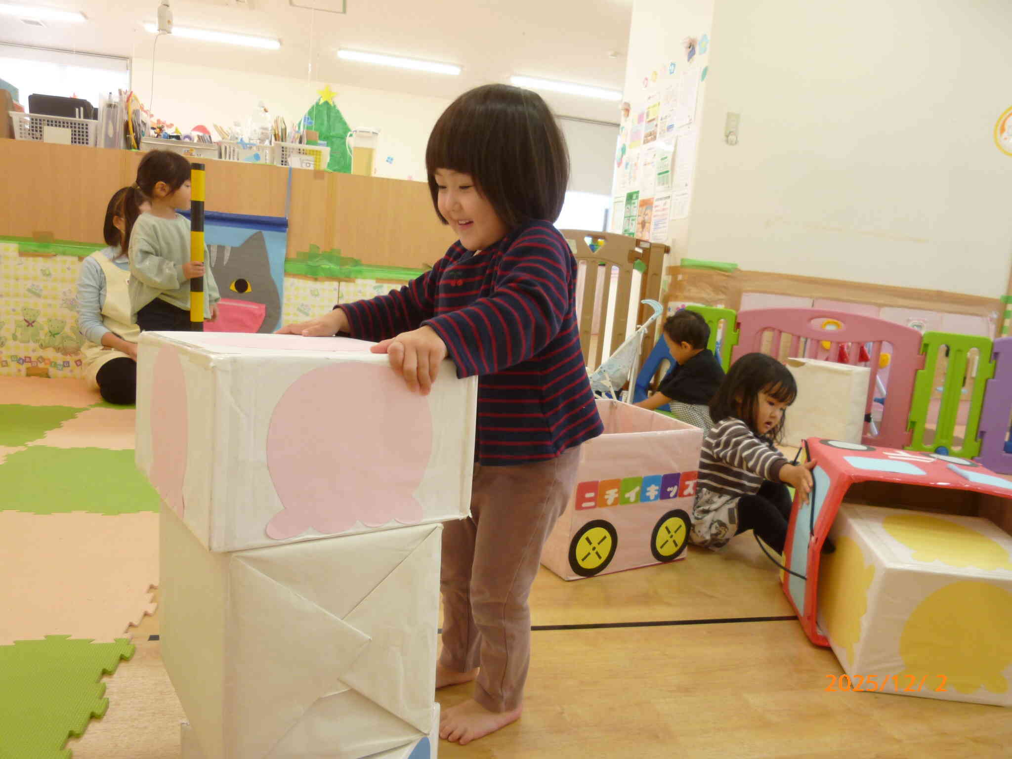 いくつ積めるかな⁉