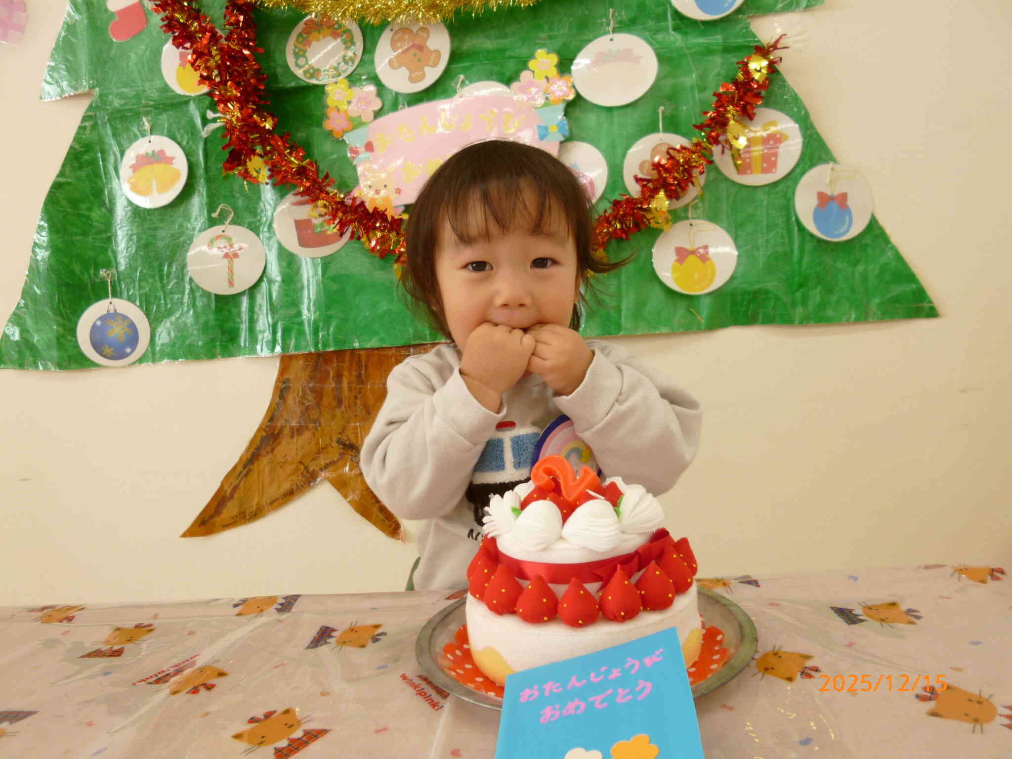 2歳おめでとう☆