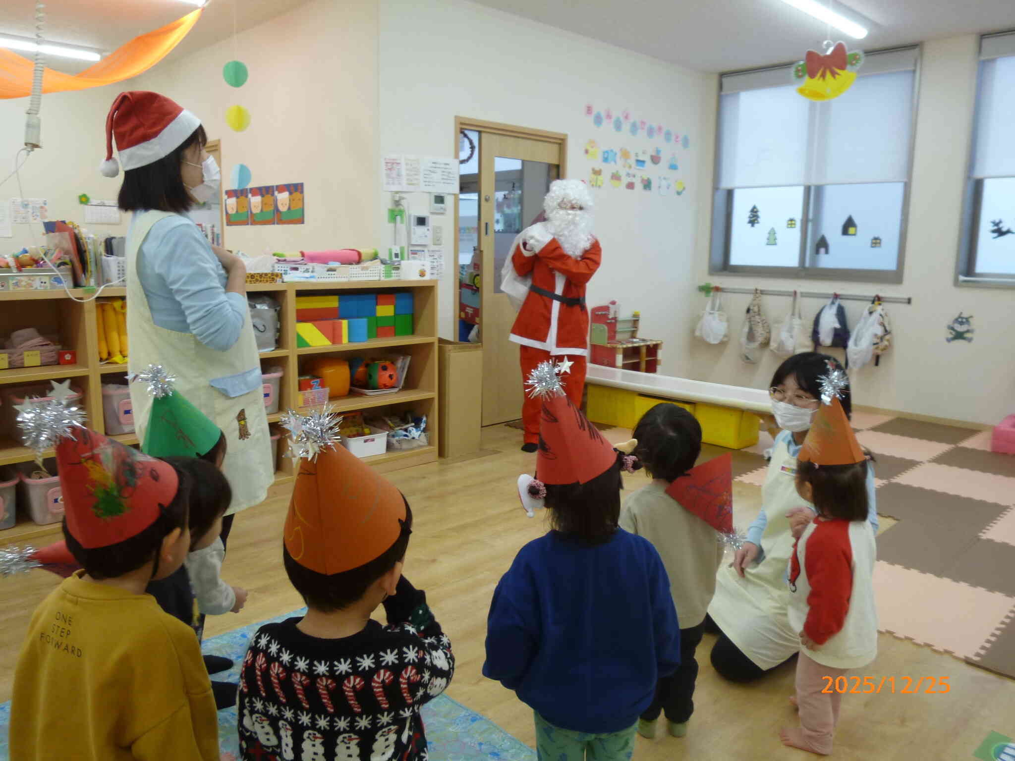 サンタさんがやってきた！！