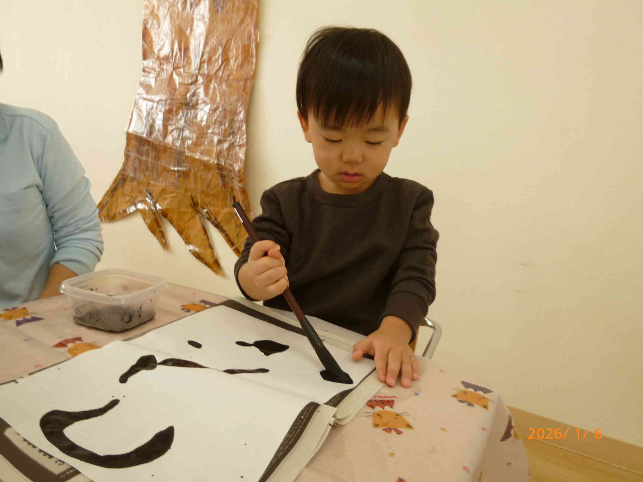 未来は書道家!?