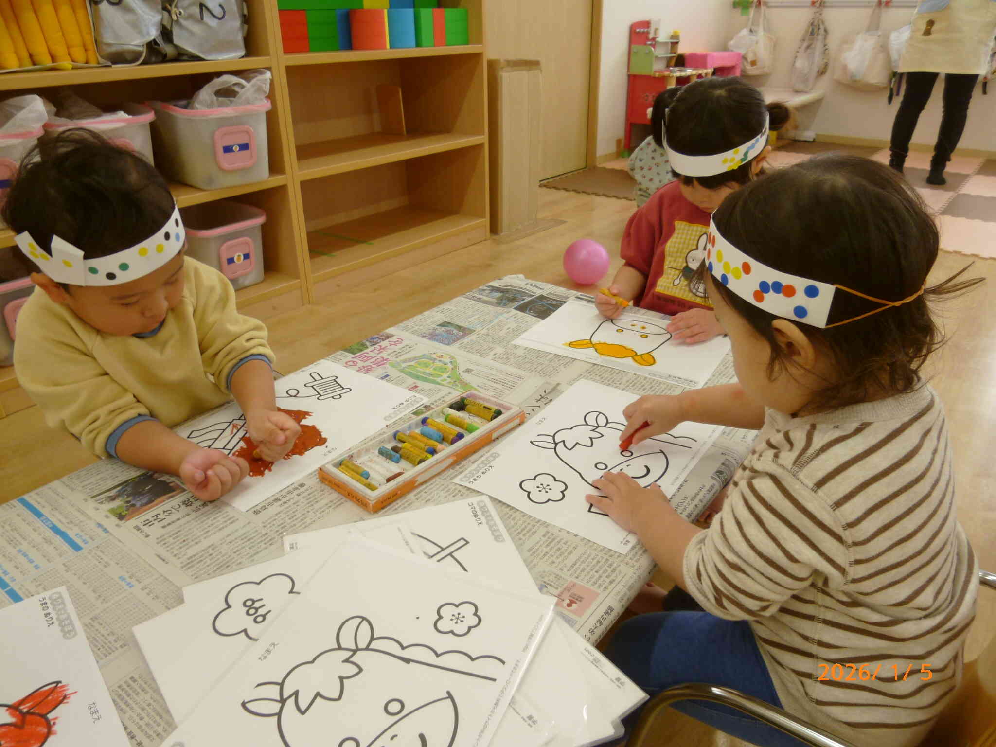 新年初ぬりぬり