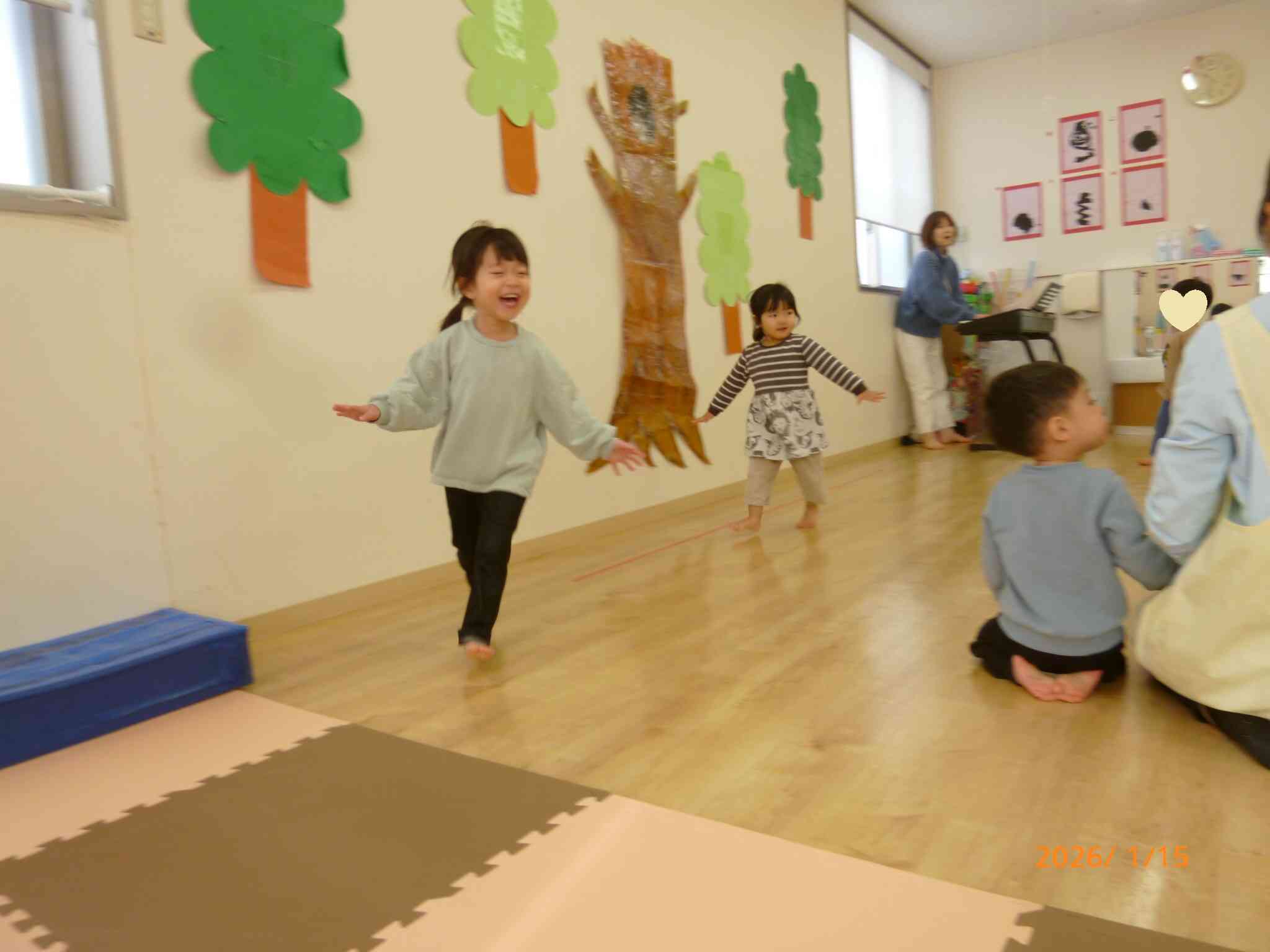 お部屋の中は凧さんがいっぱい☆