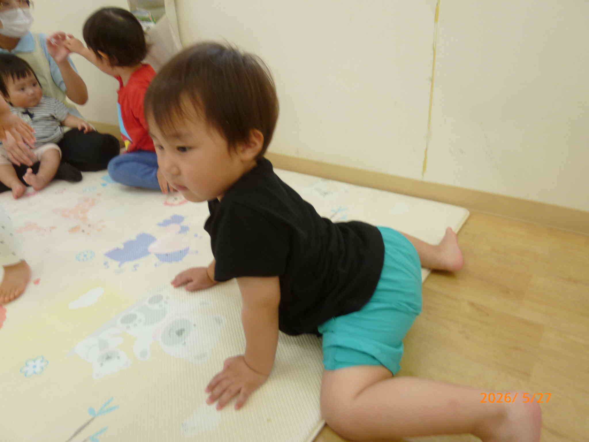 やってみよう！トカゲのポーズ