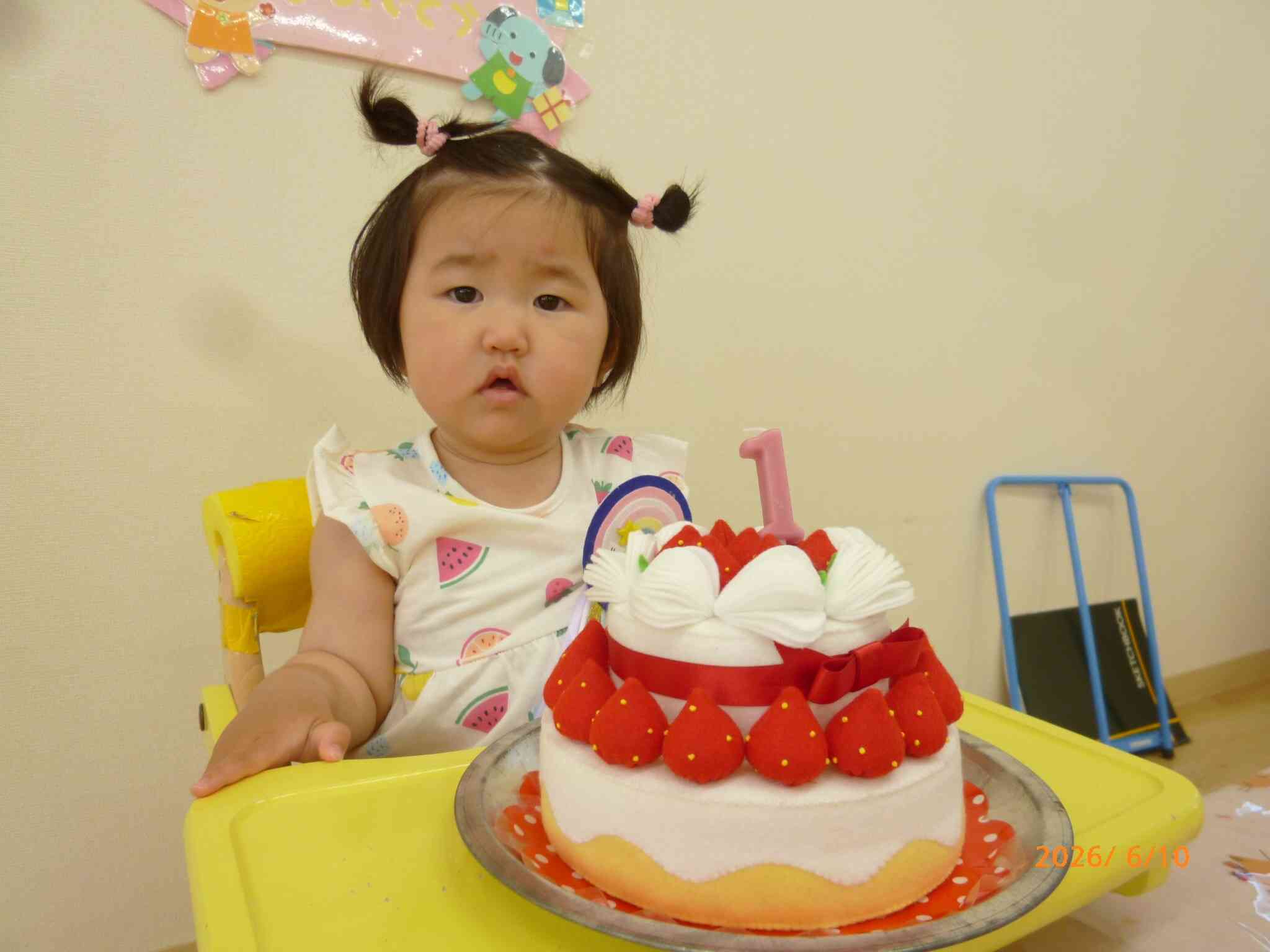 1歳おめでとう！