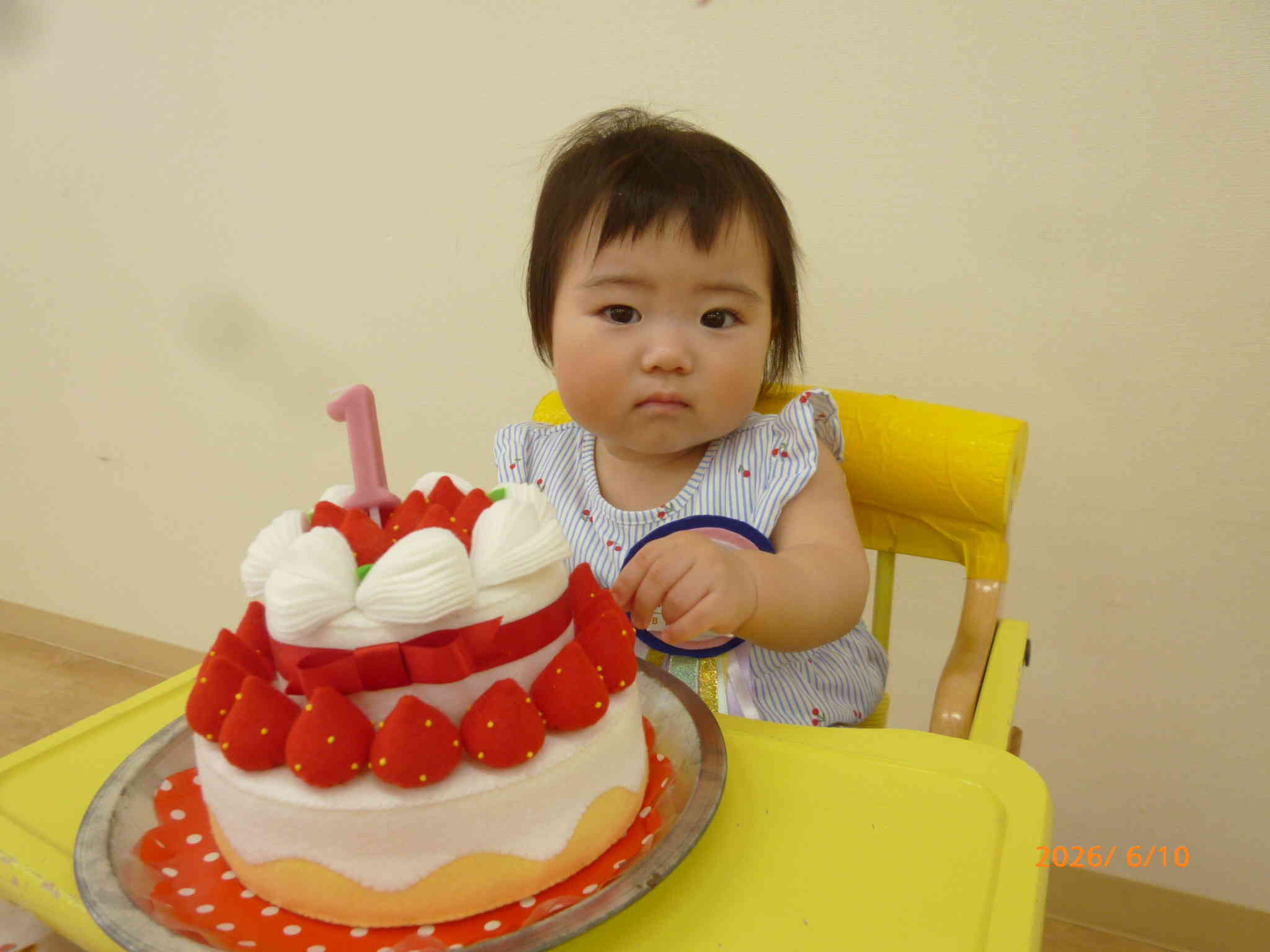 1歳おめでとう！