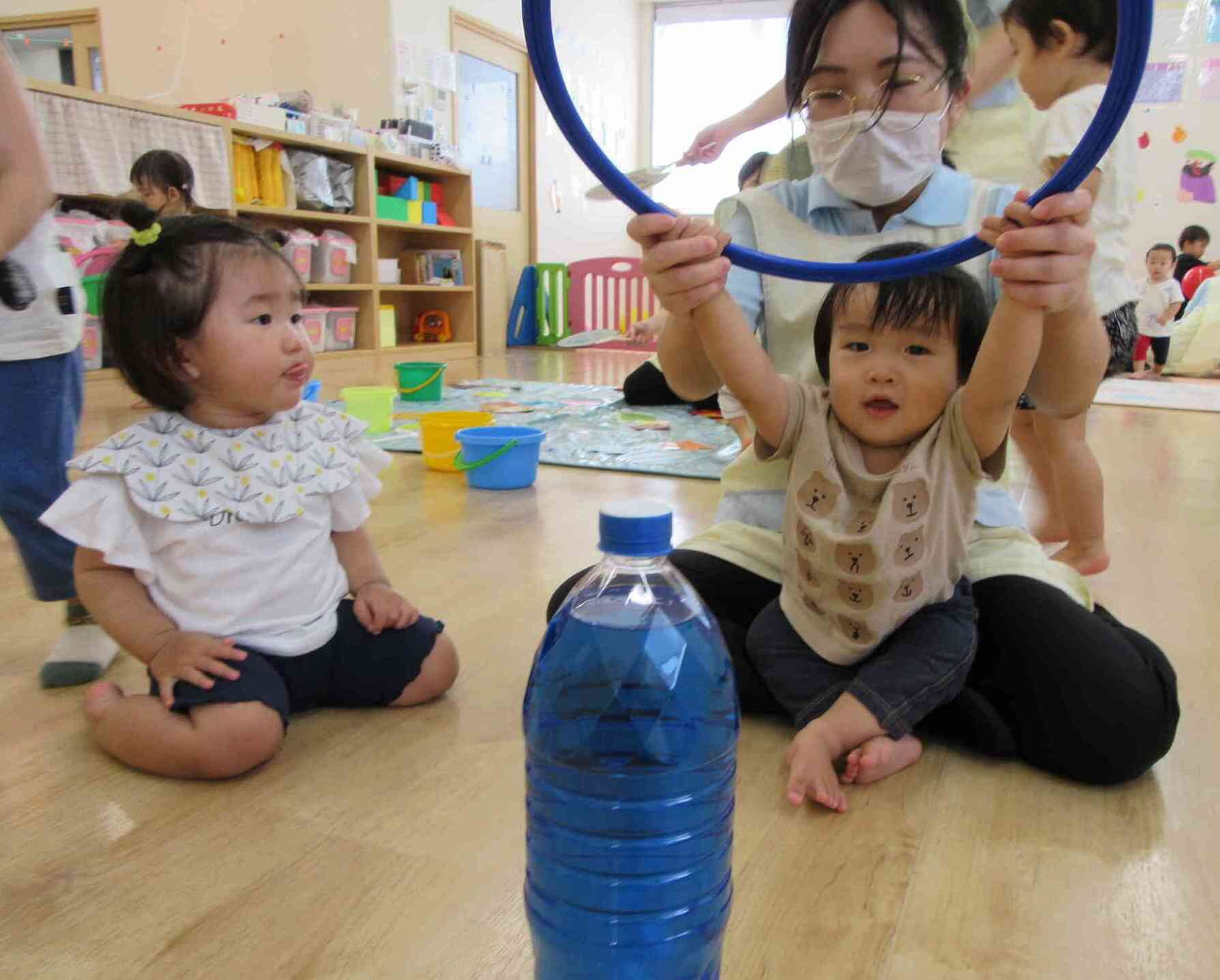 狙いを定めて…