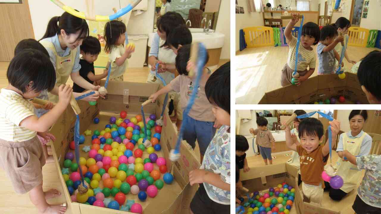 最近の室内遊びの様子♪