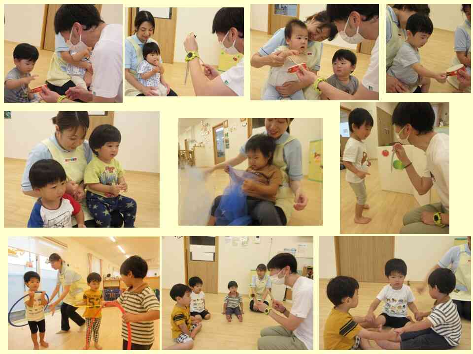 9月のリトミックの様子