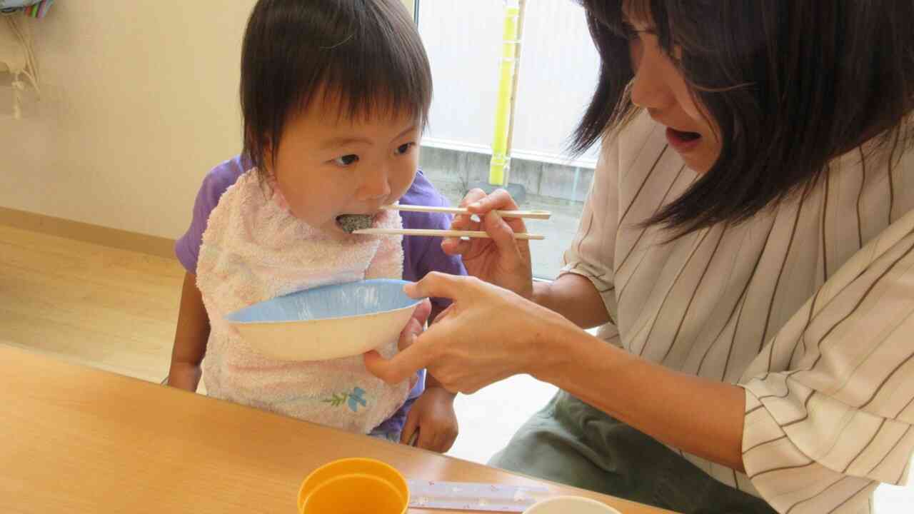 あひる組　食育参観　「ふりふりおはぎ」