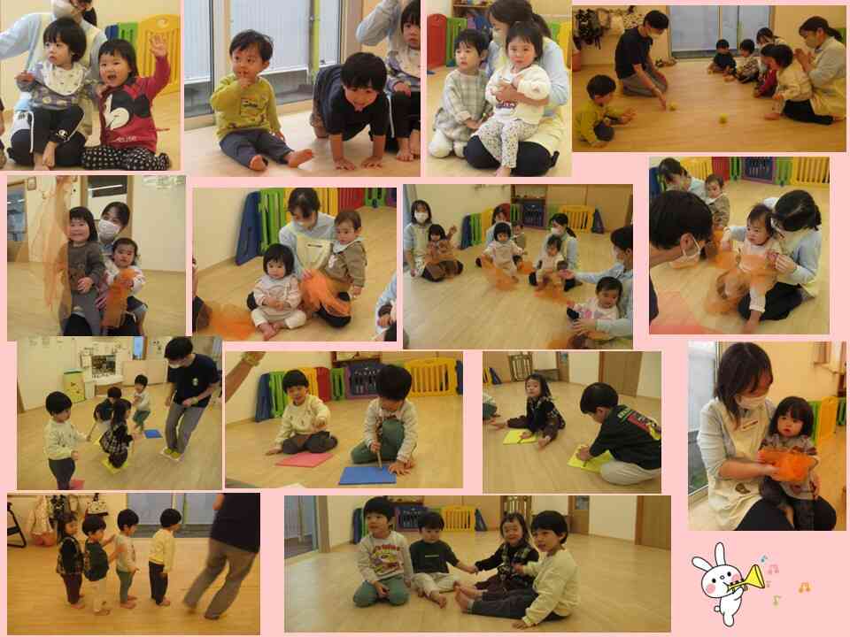 1月のリトミックの様子です♪