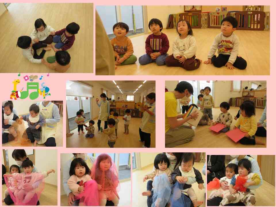 2月のリトミックの様子です♪