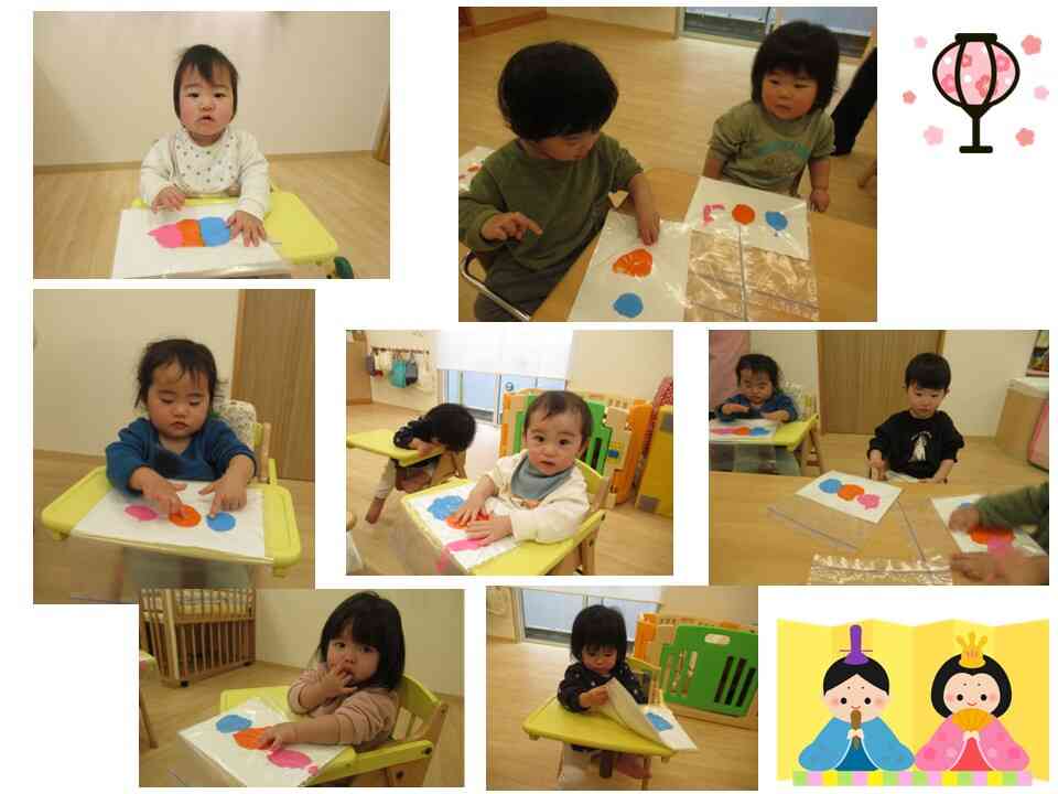 ひよこ組　おひなさま製作