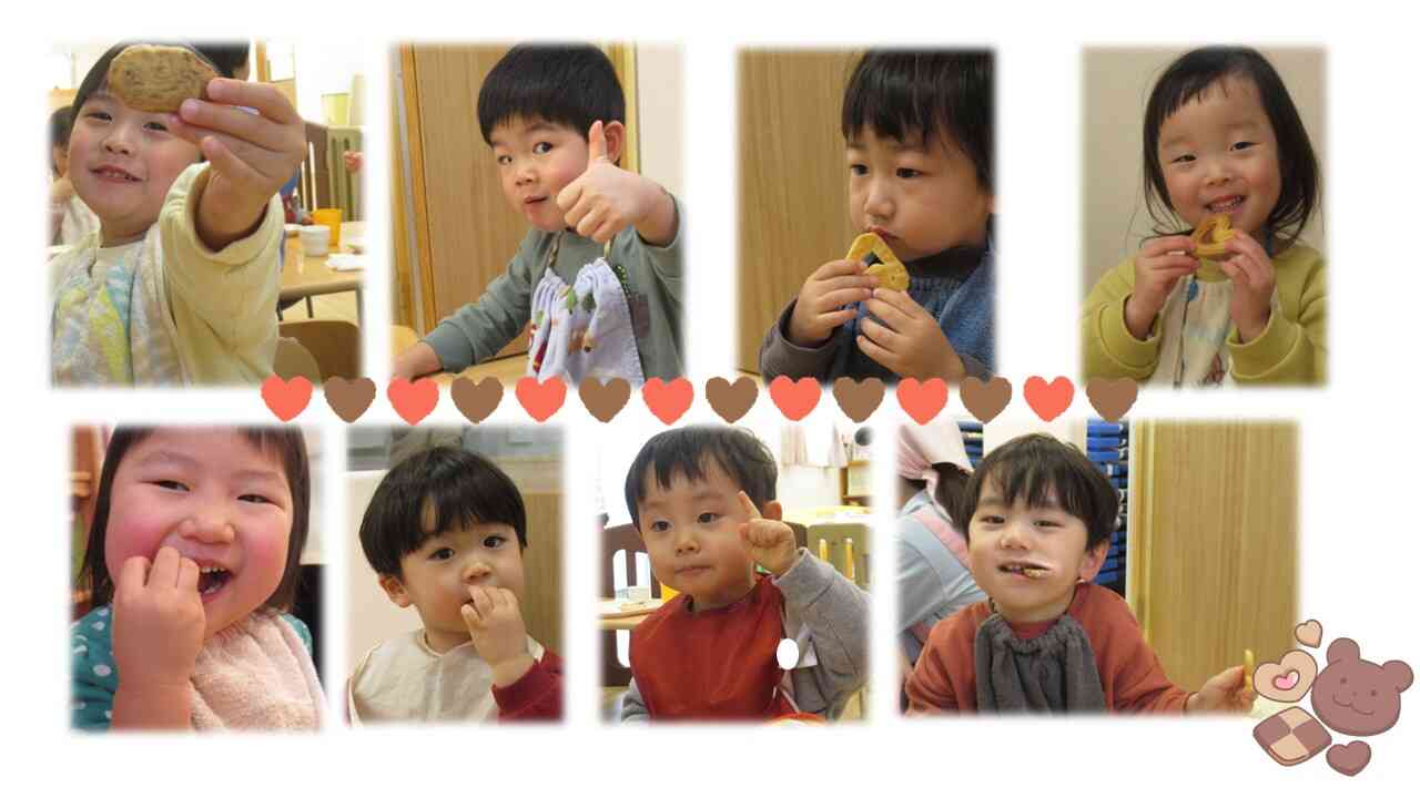 クッキーが焼けた！