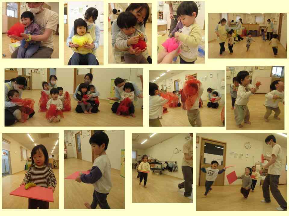 3月のリトミックの様子です♪