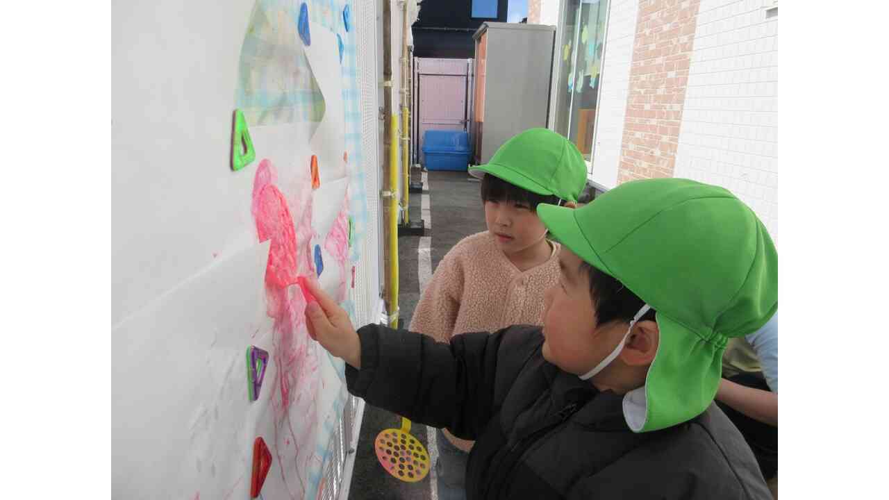 うさぎ組　しゃぼんだまで遊んだよ！