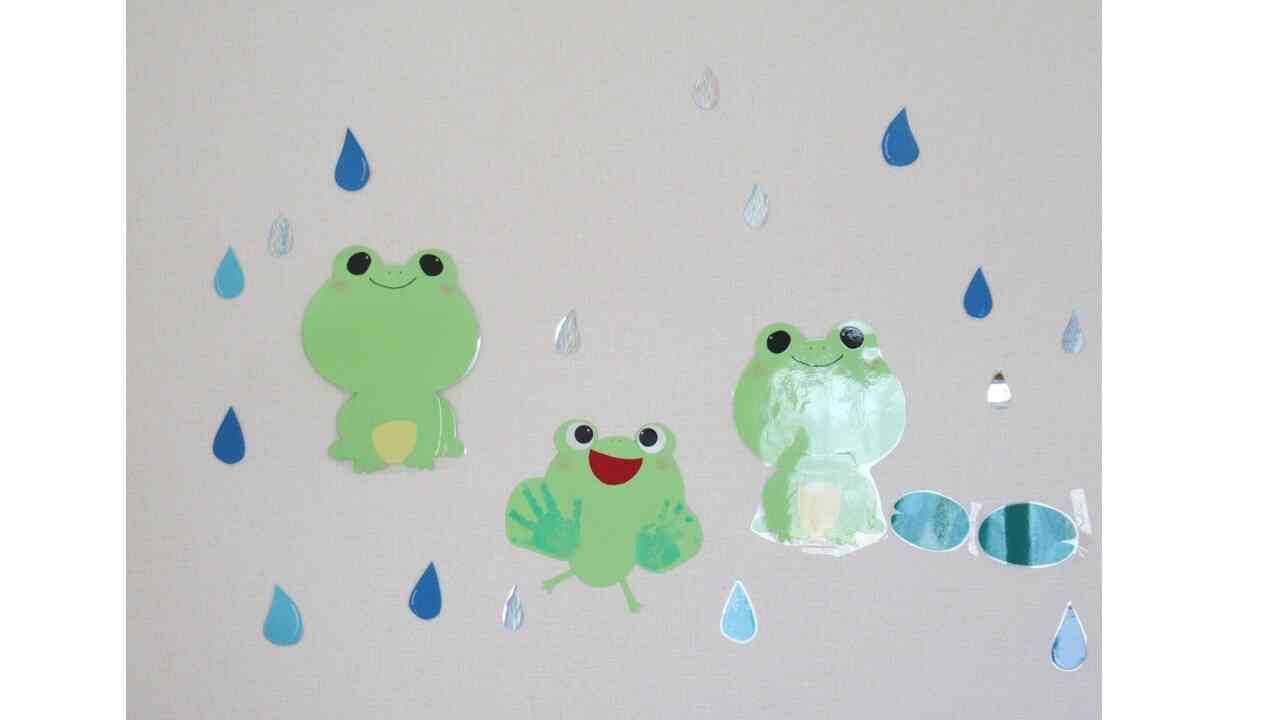 ひよこ組　初めての手形スタンプ！