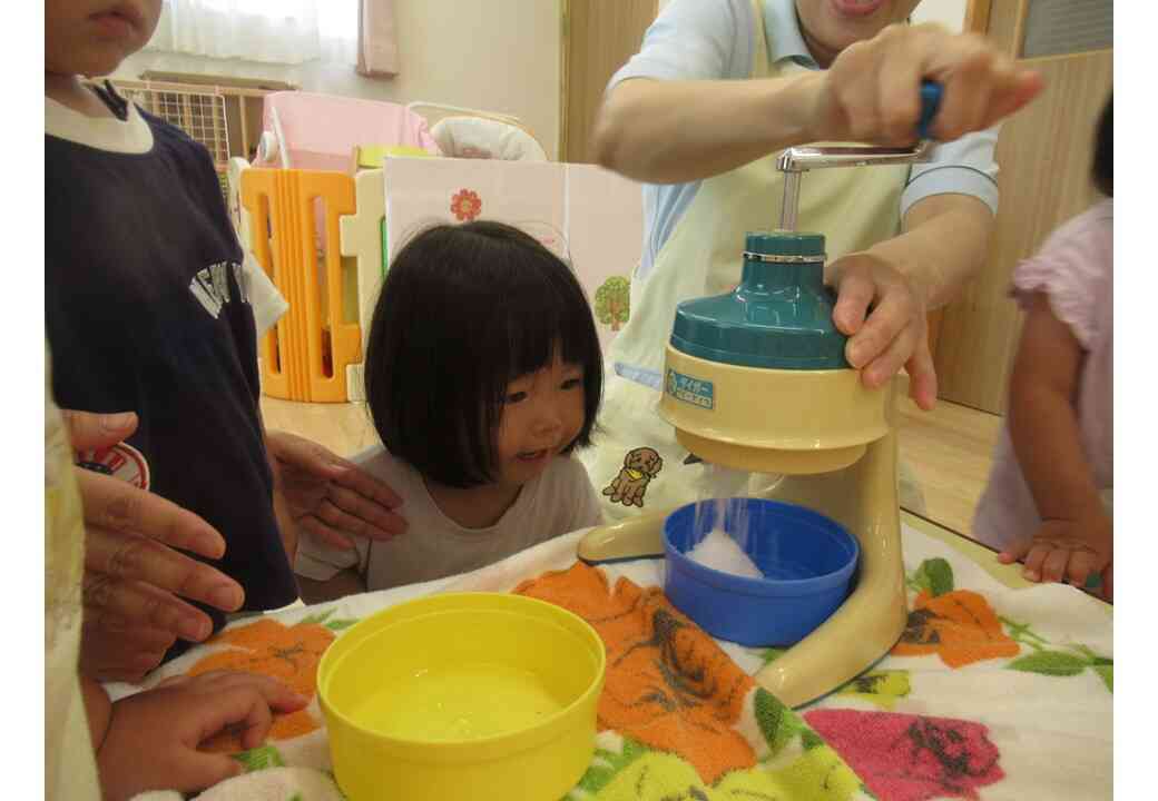 がりがりがりがりかき氷♪