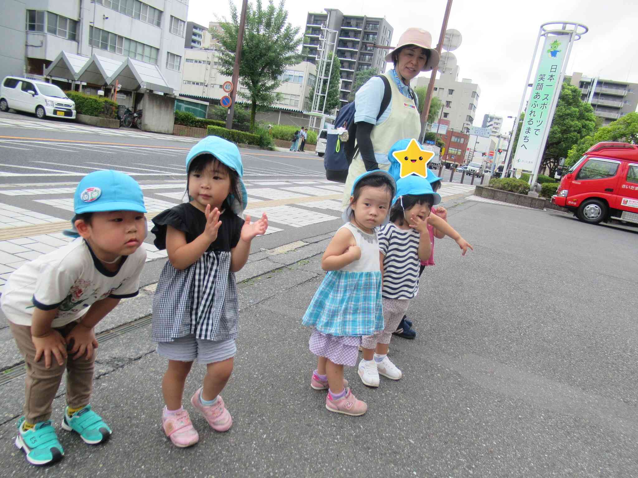 みんなでお散歩♪
