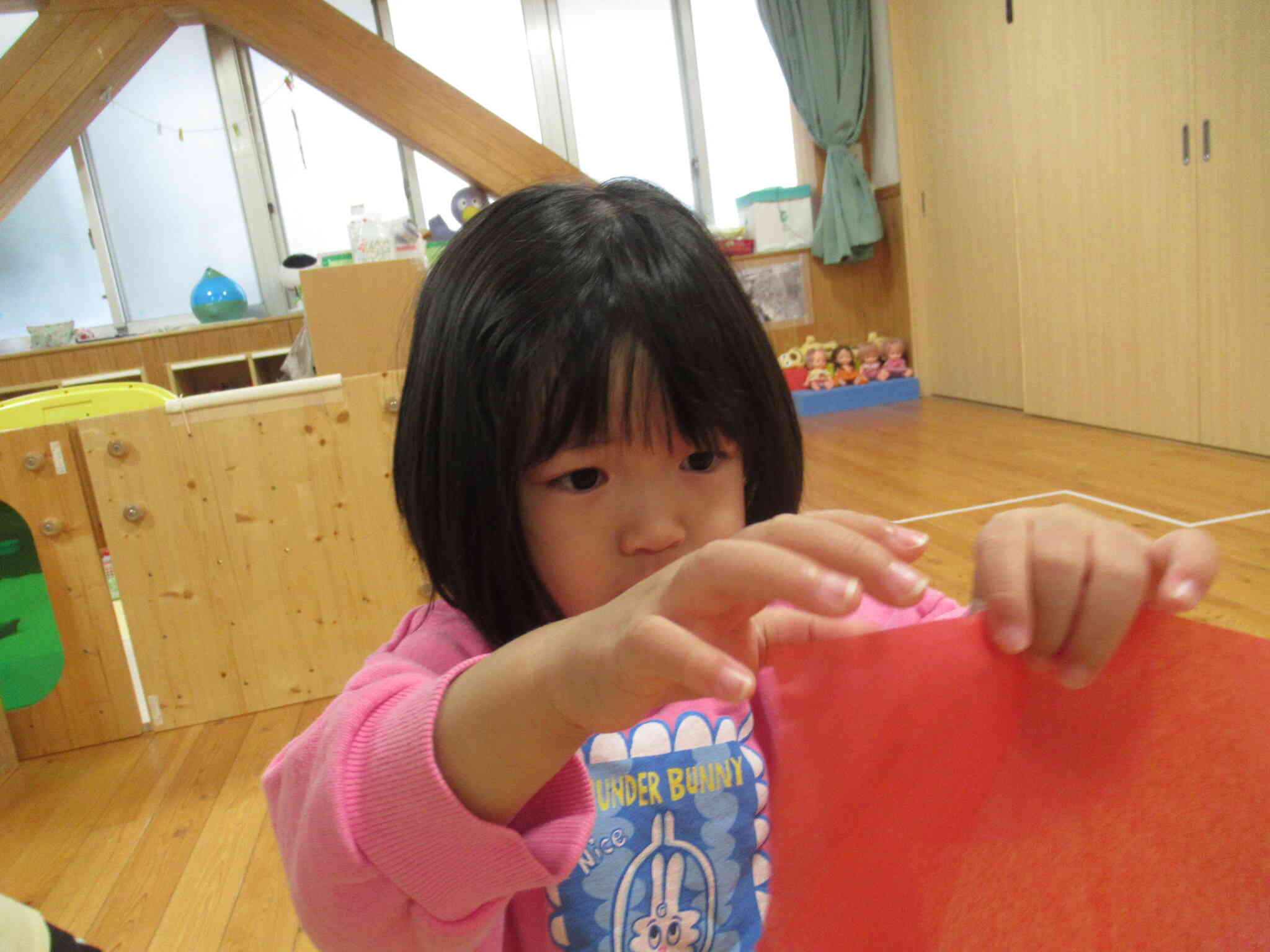 おひなさまの製作♥