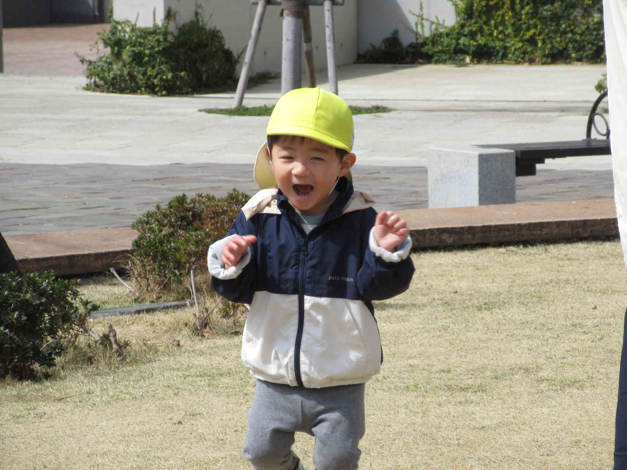 おもいきり走ると気持ちいいね♪