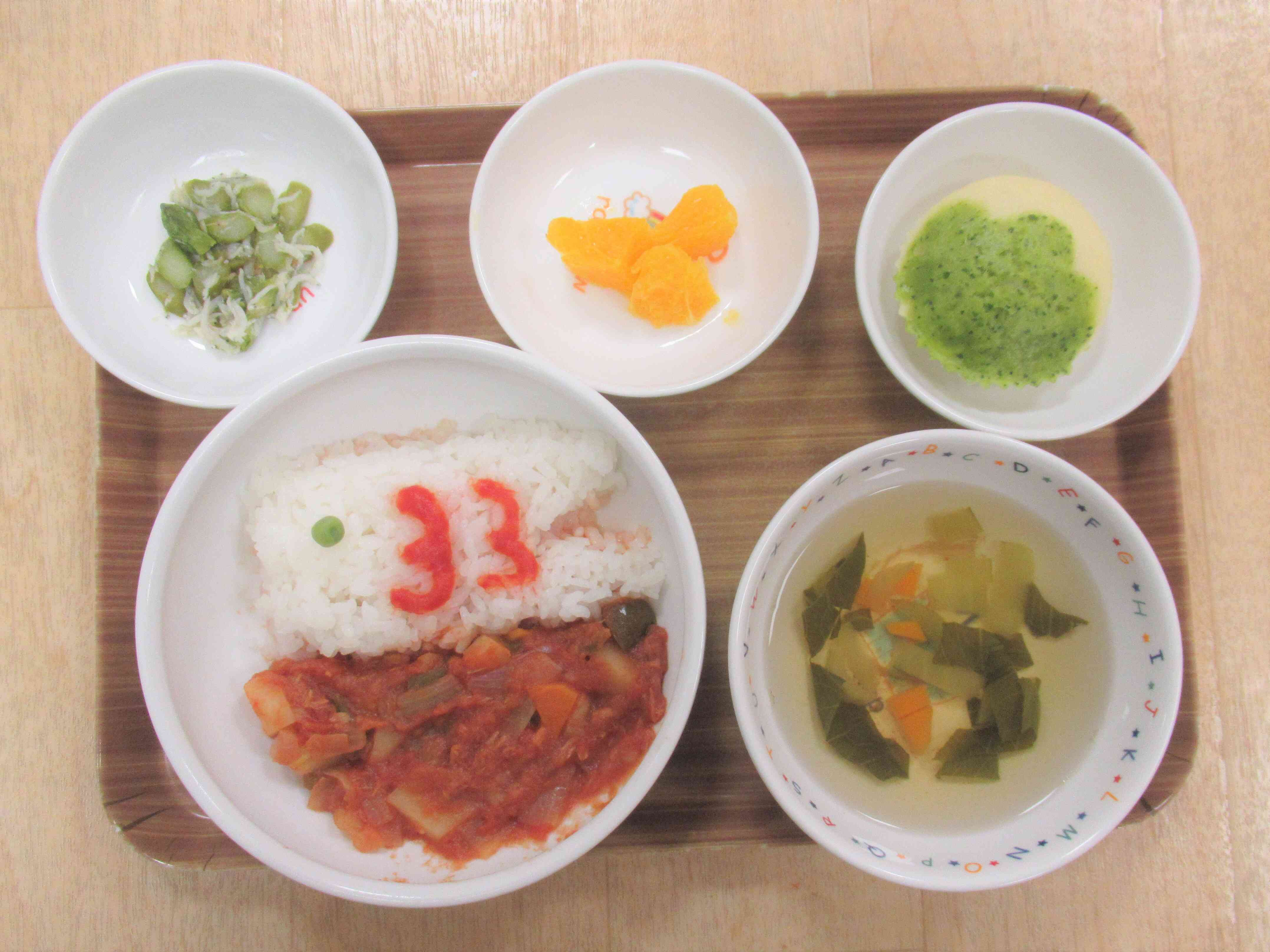 5月2日給食メニュー
