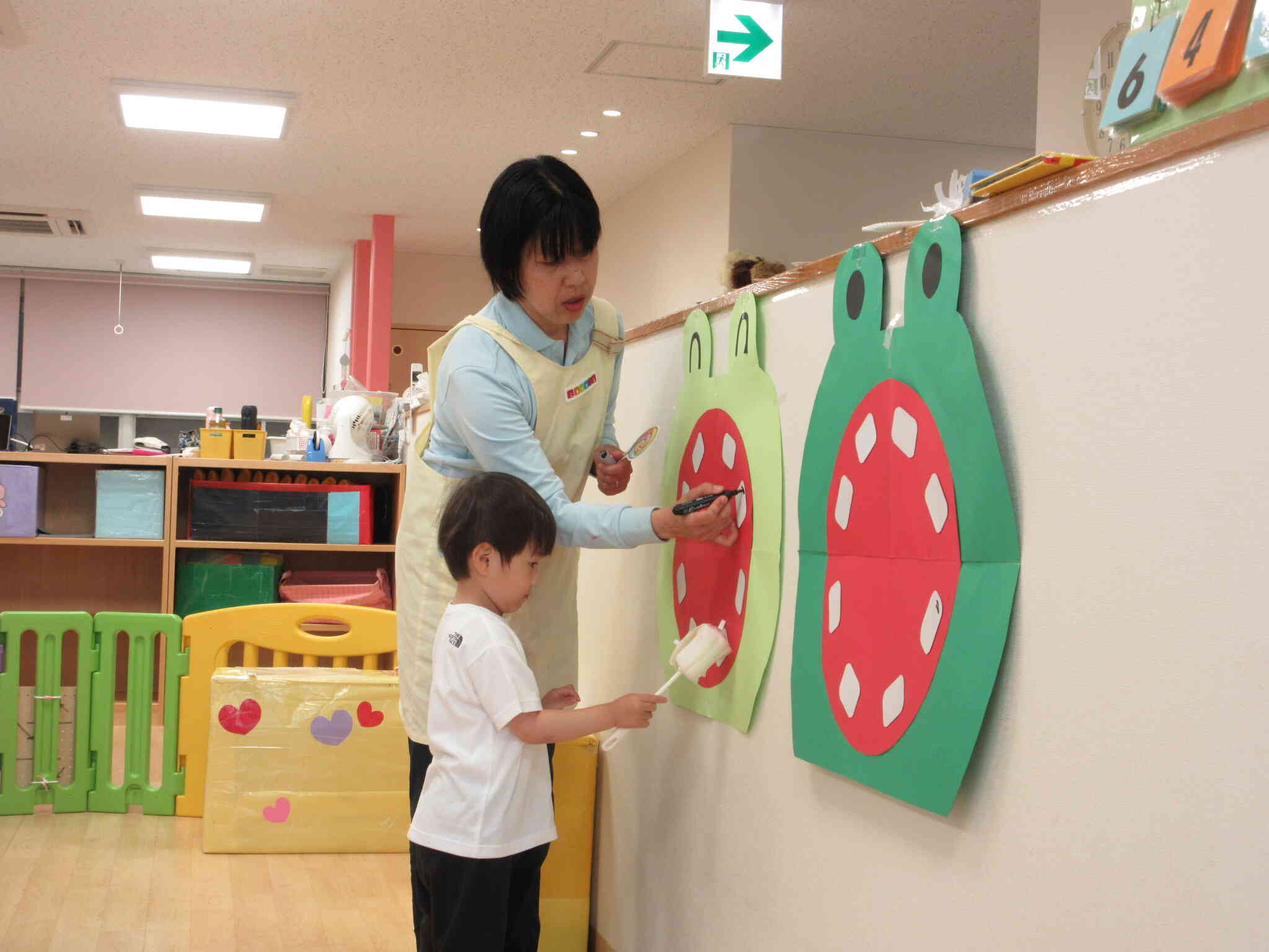 カエルさんの歯が・・・