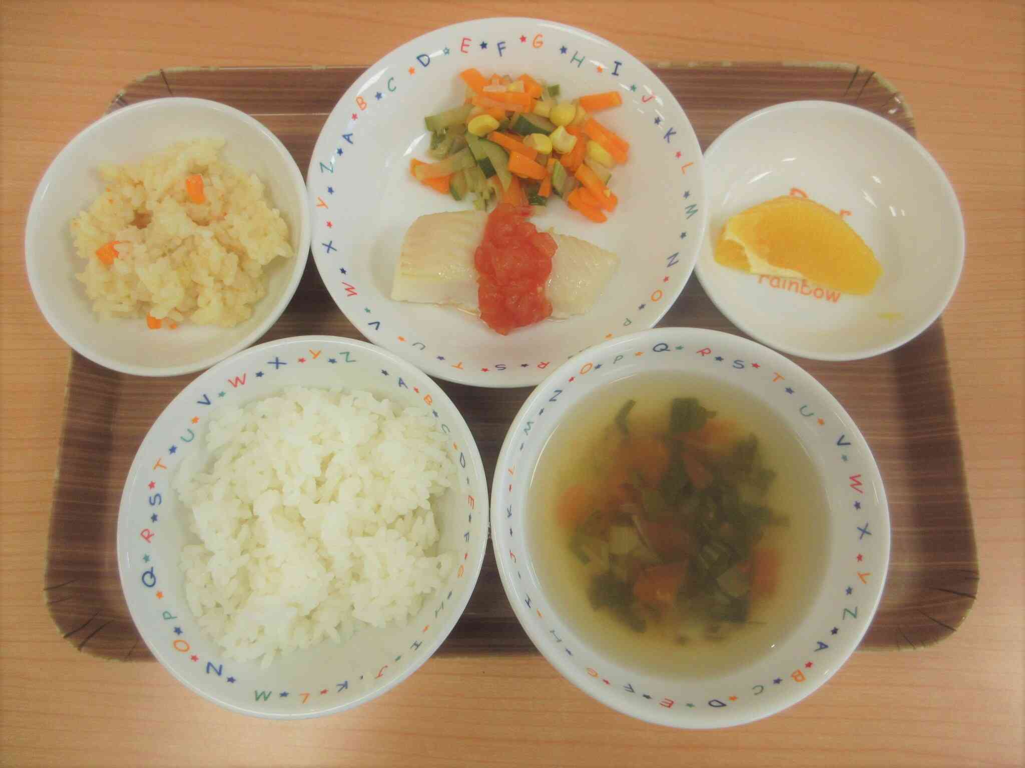 8月22日の給食メニュー