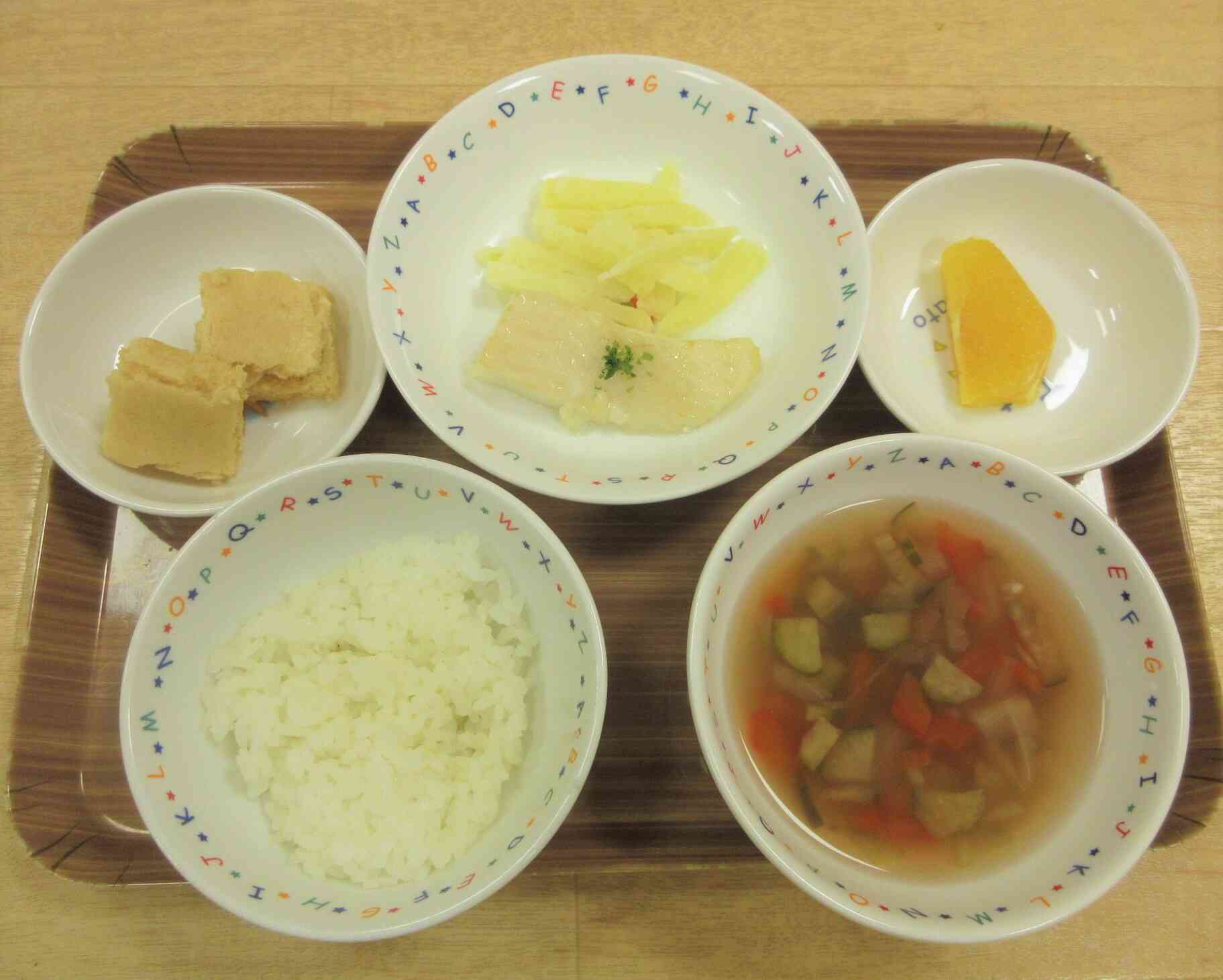 ８月７日給食メニュー