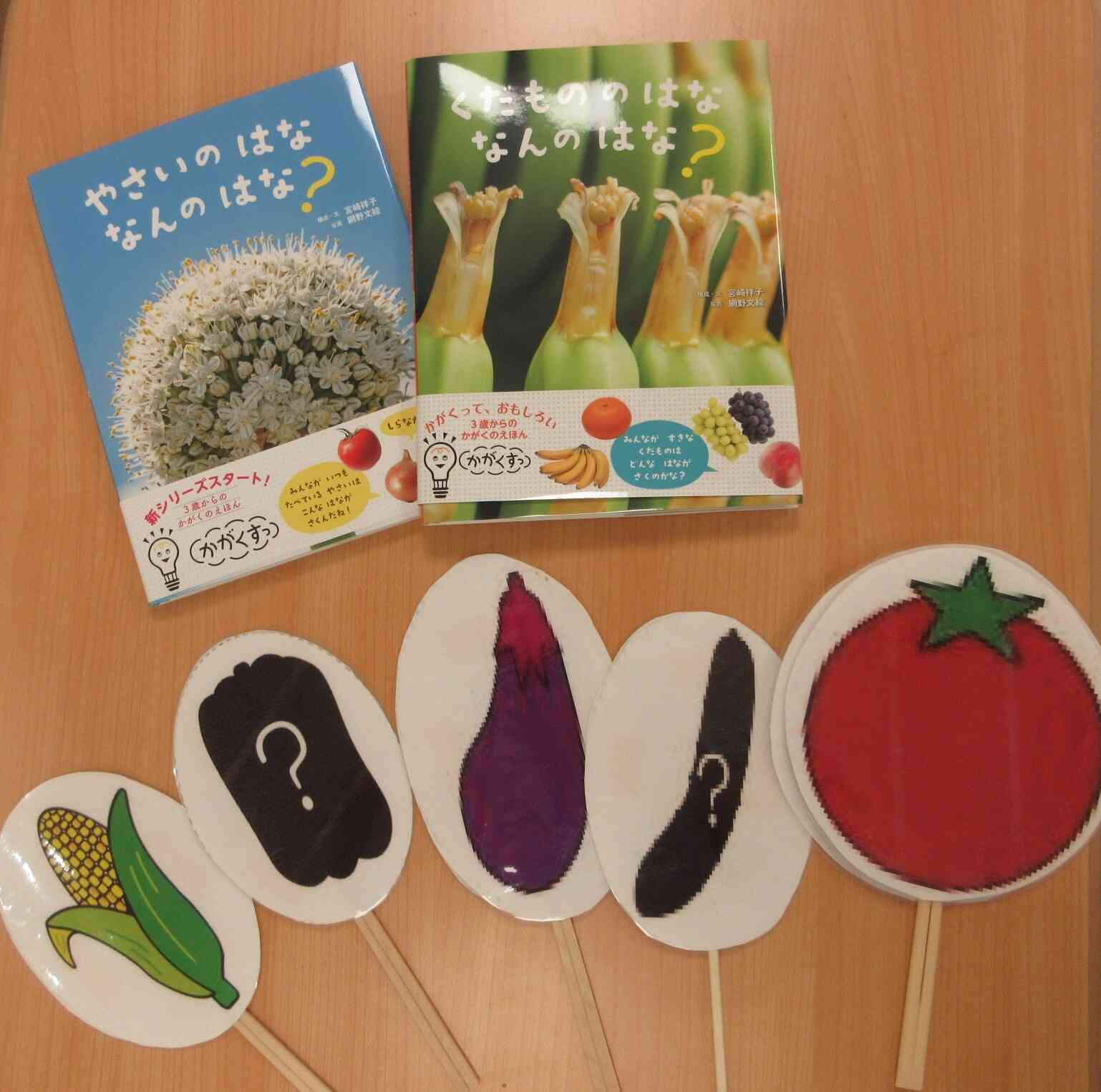 ★夏野菜のシルエットクイズをしたよ★