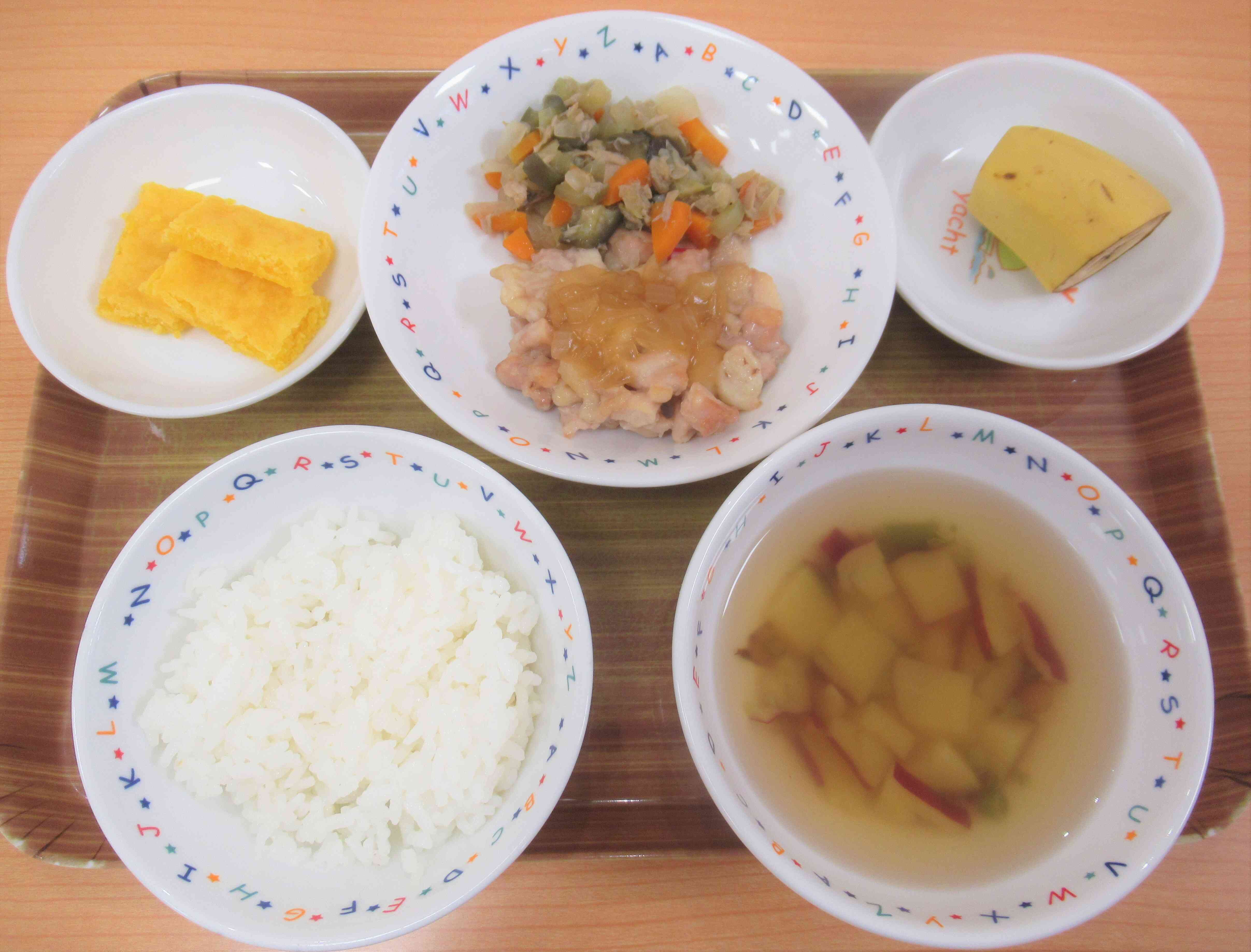 ９月２日の給食メニュー