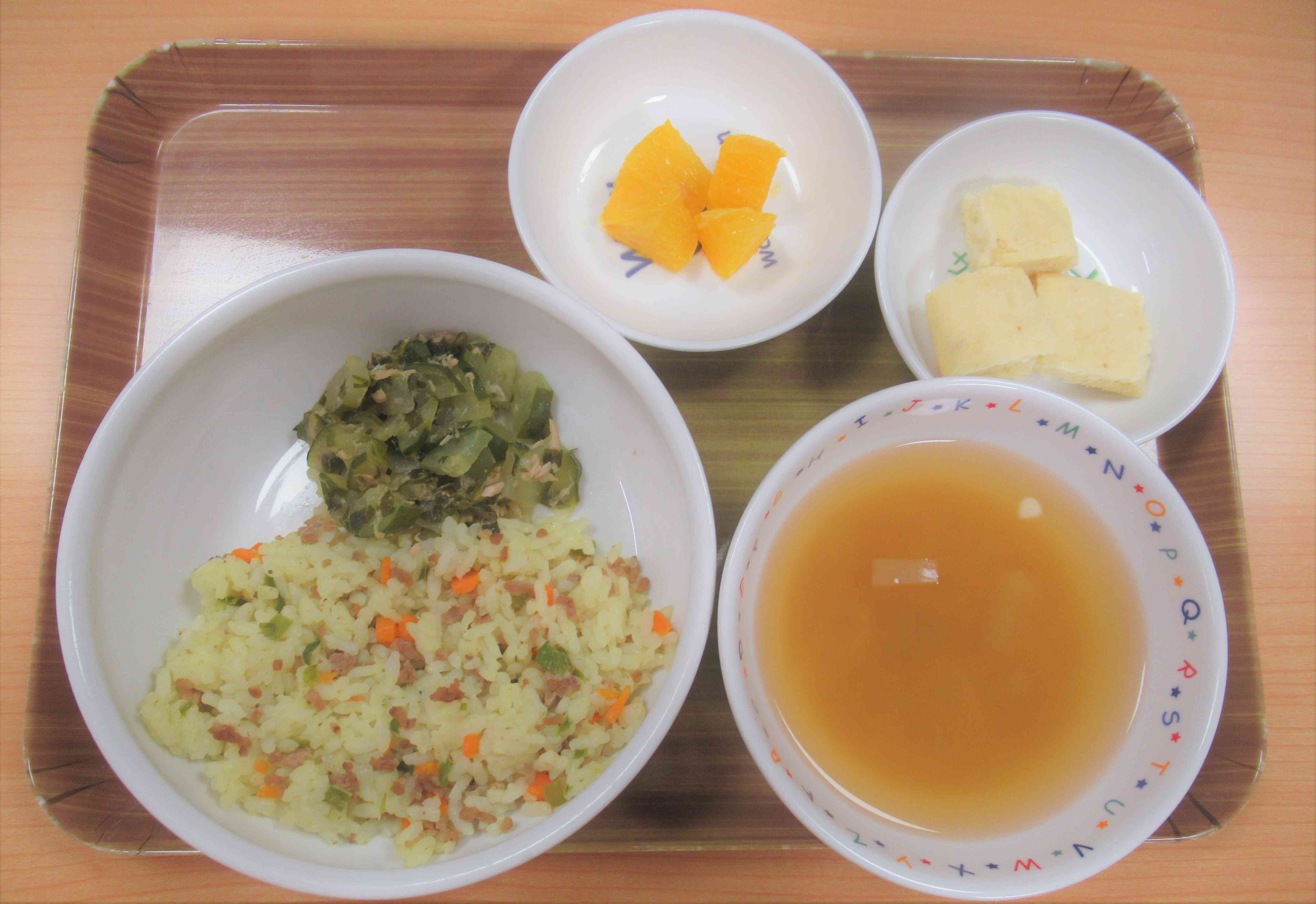 9月25日の給食メニュー