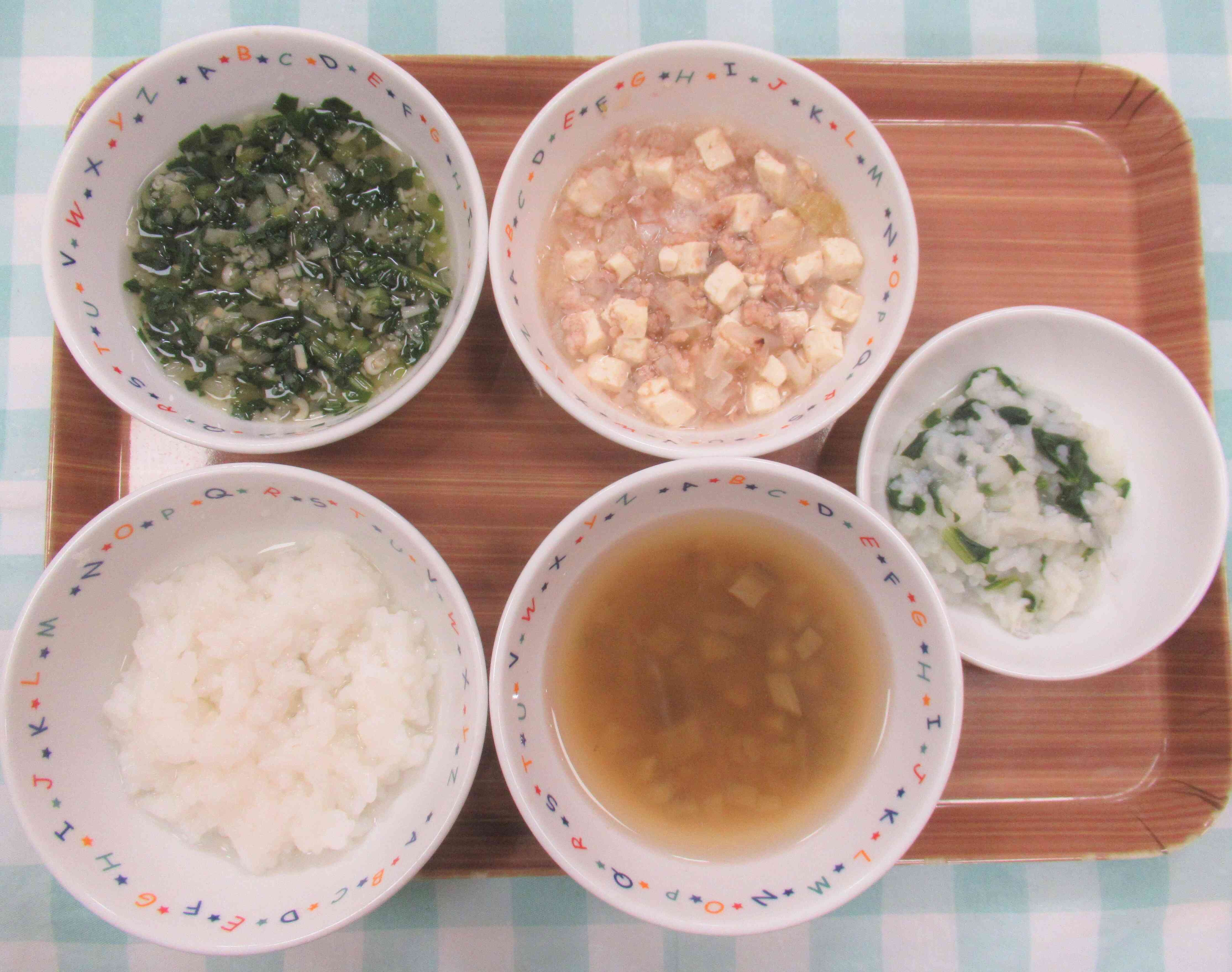 10月15日給食メニュー（後期食）