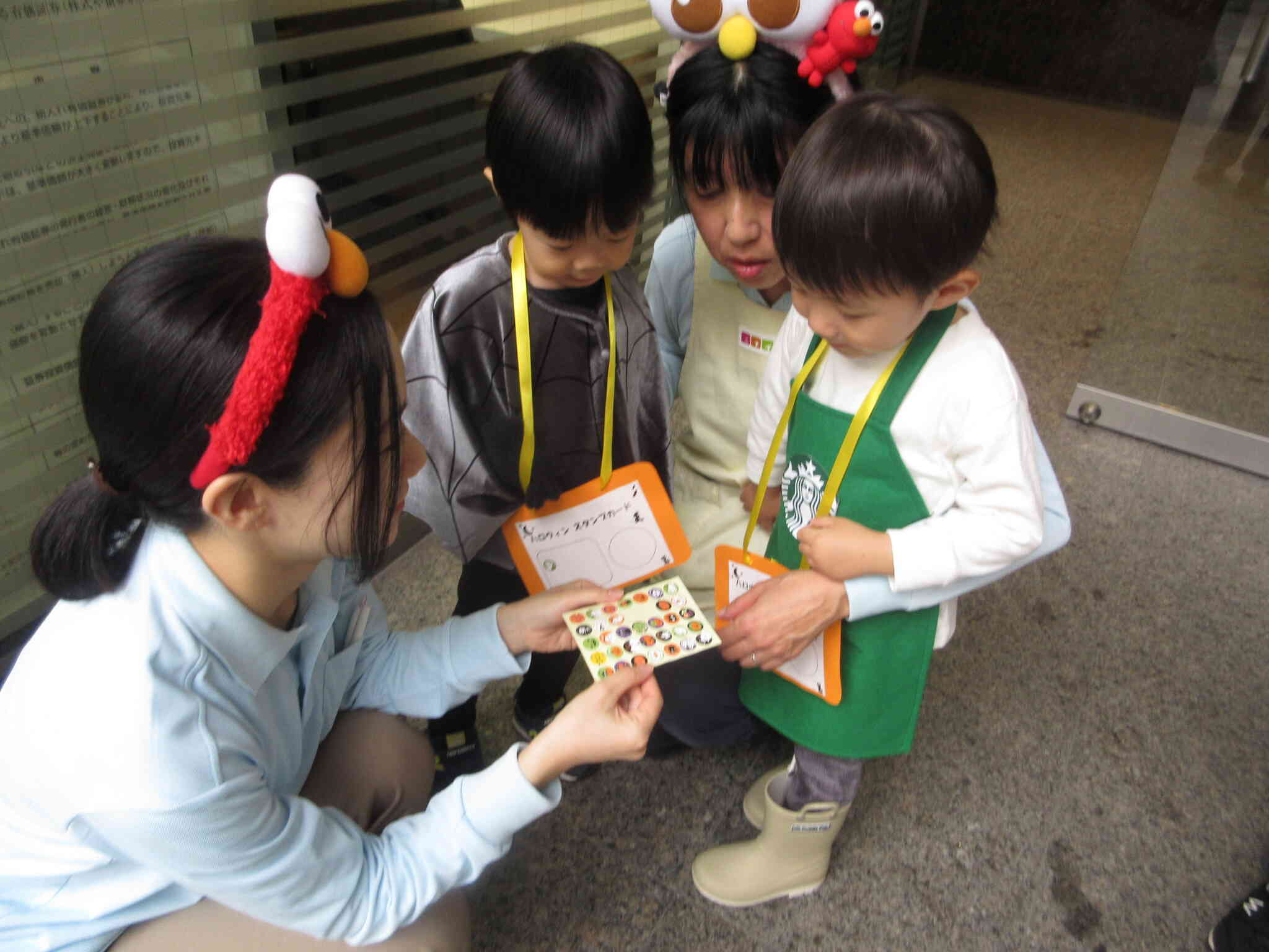 シールラリーしたよ！