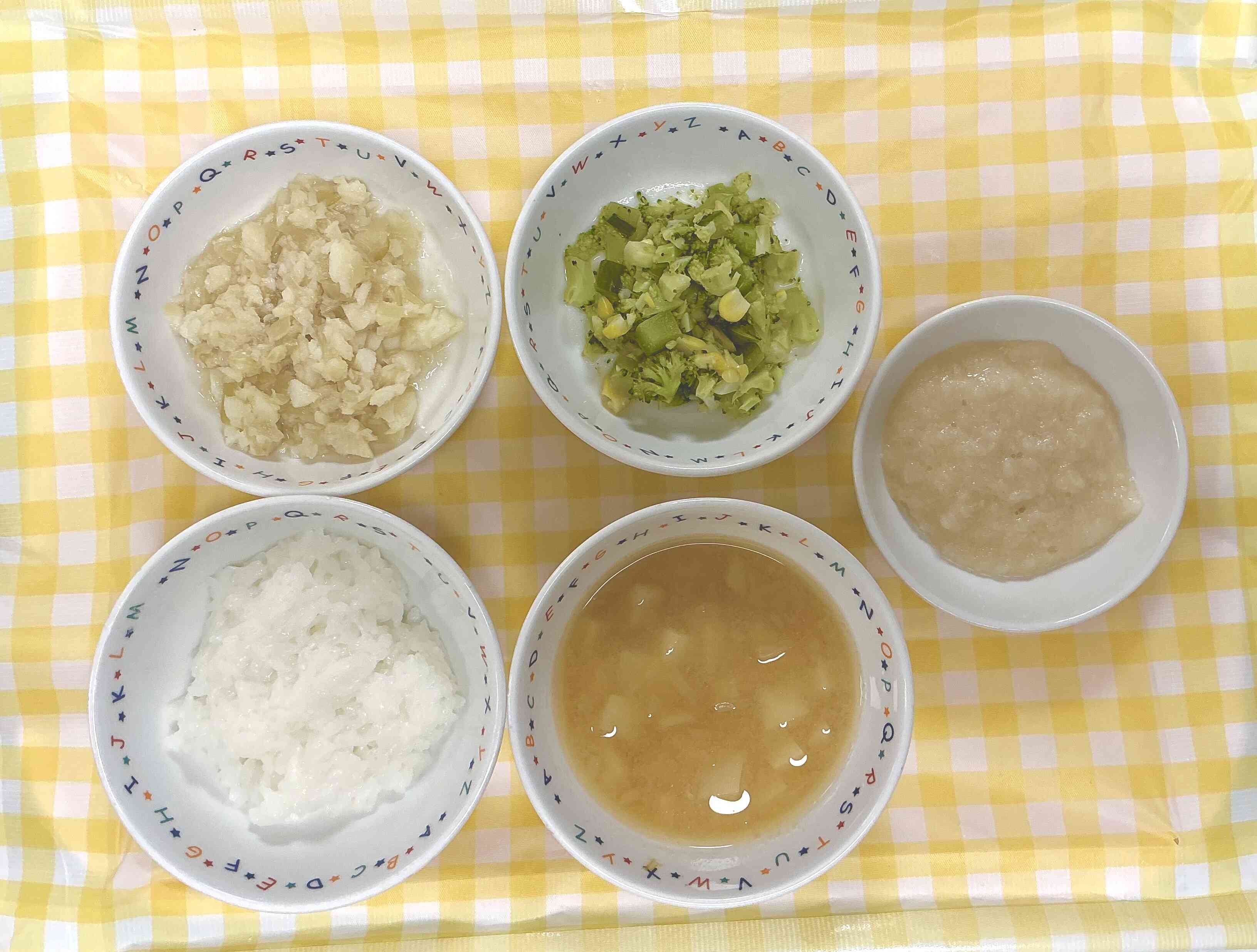 12月4日給食メニュー(後期食)