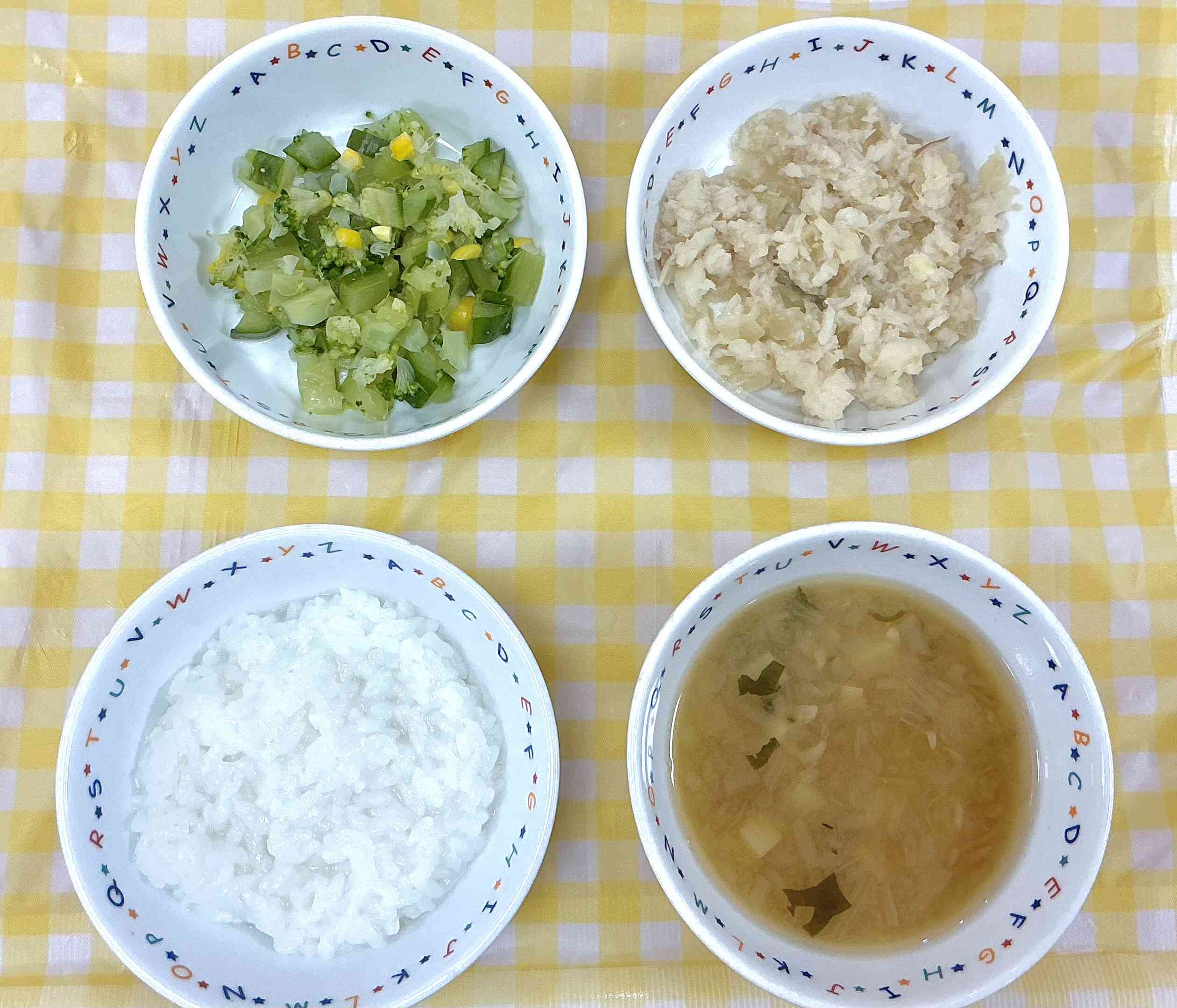 12月16日の給食メニュー(後期食）