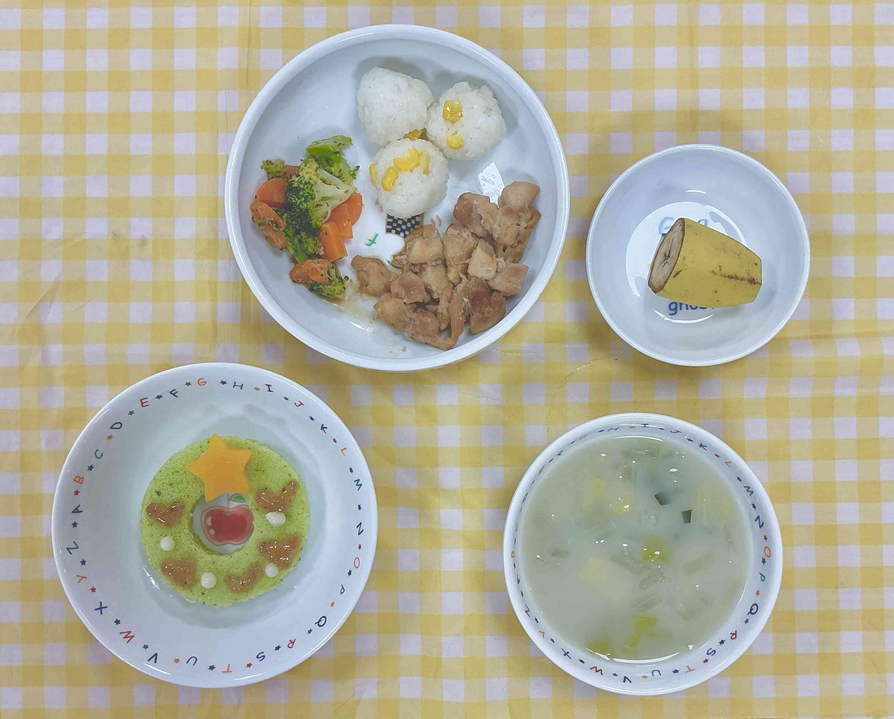 12月25日の給食メニュー